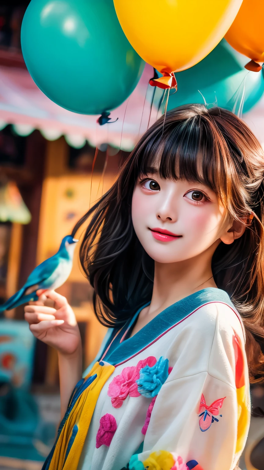 Small cherry parrot、Lovely