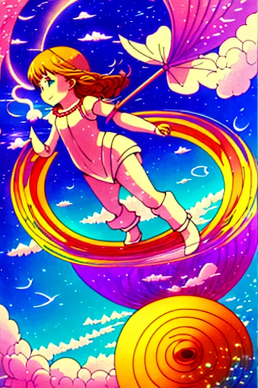 8k、Angel、Higher Dimensional World、future、another world、happiness、Colorful wind