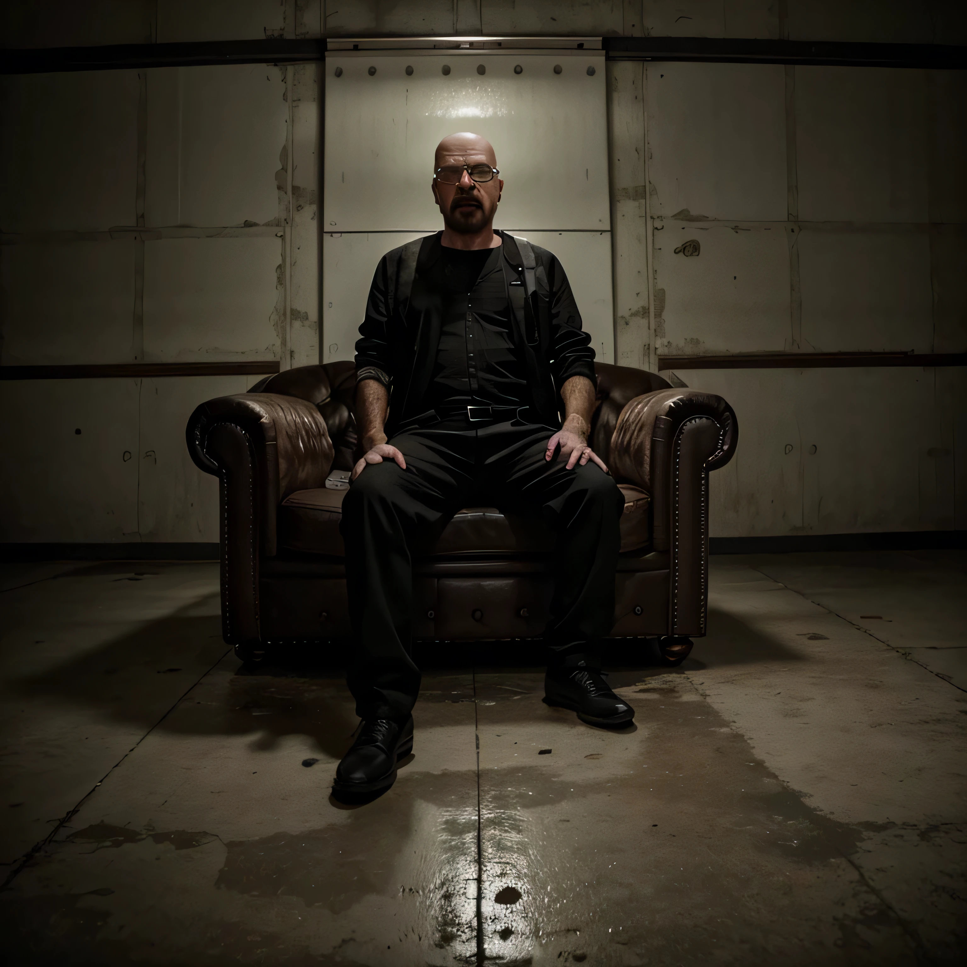 walter white ( from breaking bad full body shot ) shouting