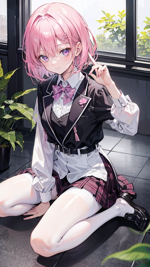 NSFW、8G、highest quality、Highest quality、Real、masterpiece、Mine system、(((Black and pink hair)))、((Knee socks))、(((Two Girls)))、Pink Shirt、Black Skirt、((Twin tails))、(((Idol Group)))、(((stage)))、(((concert)))、Big Breasts、(((Sweat)))、(((Body odor)))、(((pussy)))、(((Love juice)))、(((((Lesbian play)))))