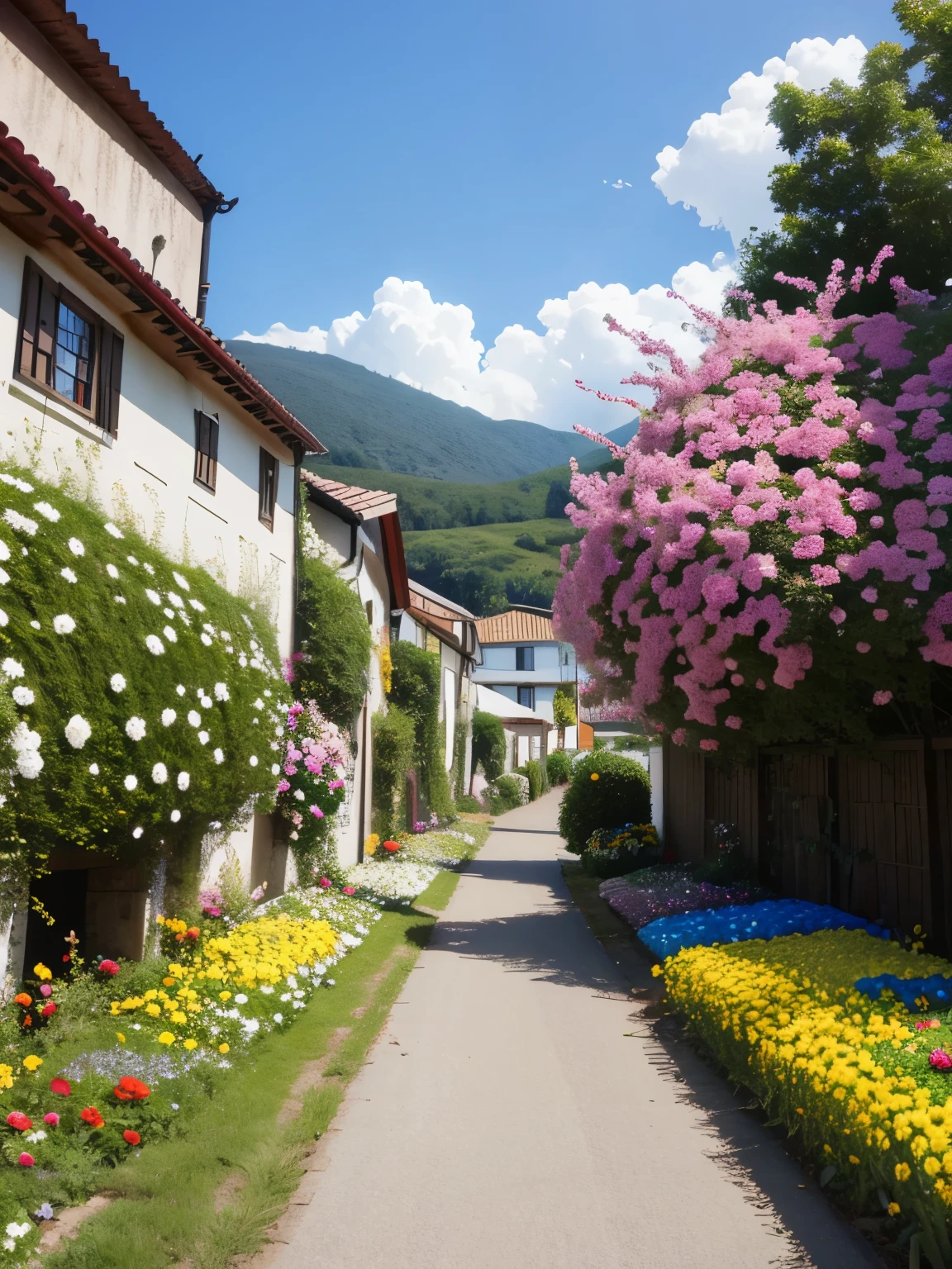 flower scene