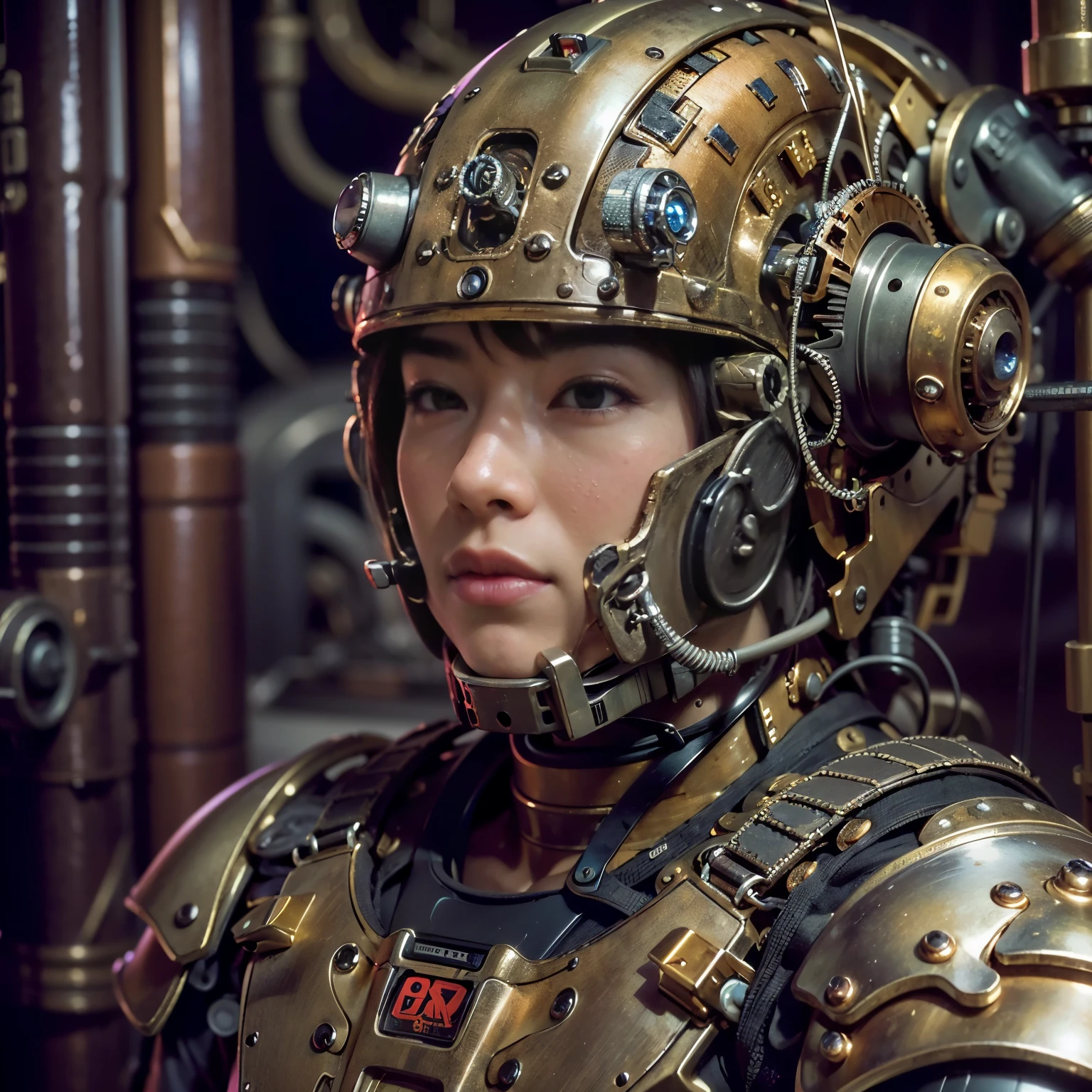 (Masterpiece, Best Picture Quality:1.2), (8k uhd, 16k, 32k, Ultra High Resolution), (Photorealistic:1.37), (RAW photo), Ultimate Realistic, Ultimate Realistic Detail, Ultimate Realistic Texture, Ultimate Complex Detail, Ultimate Realistic Lighting, Ultimate Realistic Shadows, UltimateRealistic Skin, Ultimately Realistic Eyes, (Mechanical:1.4)(Mechanical Armor based on Dragonfly), Power Pipe, Hydraulic Cylinder, Ultimately Intricate Detail, Japanese Male Soldier in Mechanical Armor, Ultimately Handsome Face, Very Beautiful Face, Realistic, Full Length Shot, Sailing From Secret Basesortie, steampunk