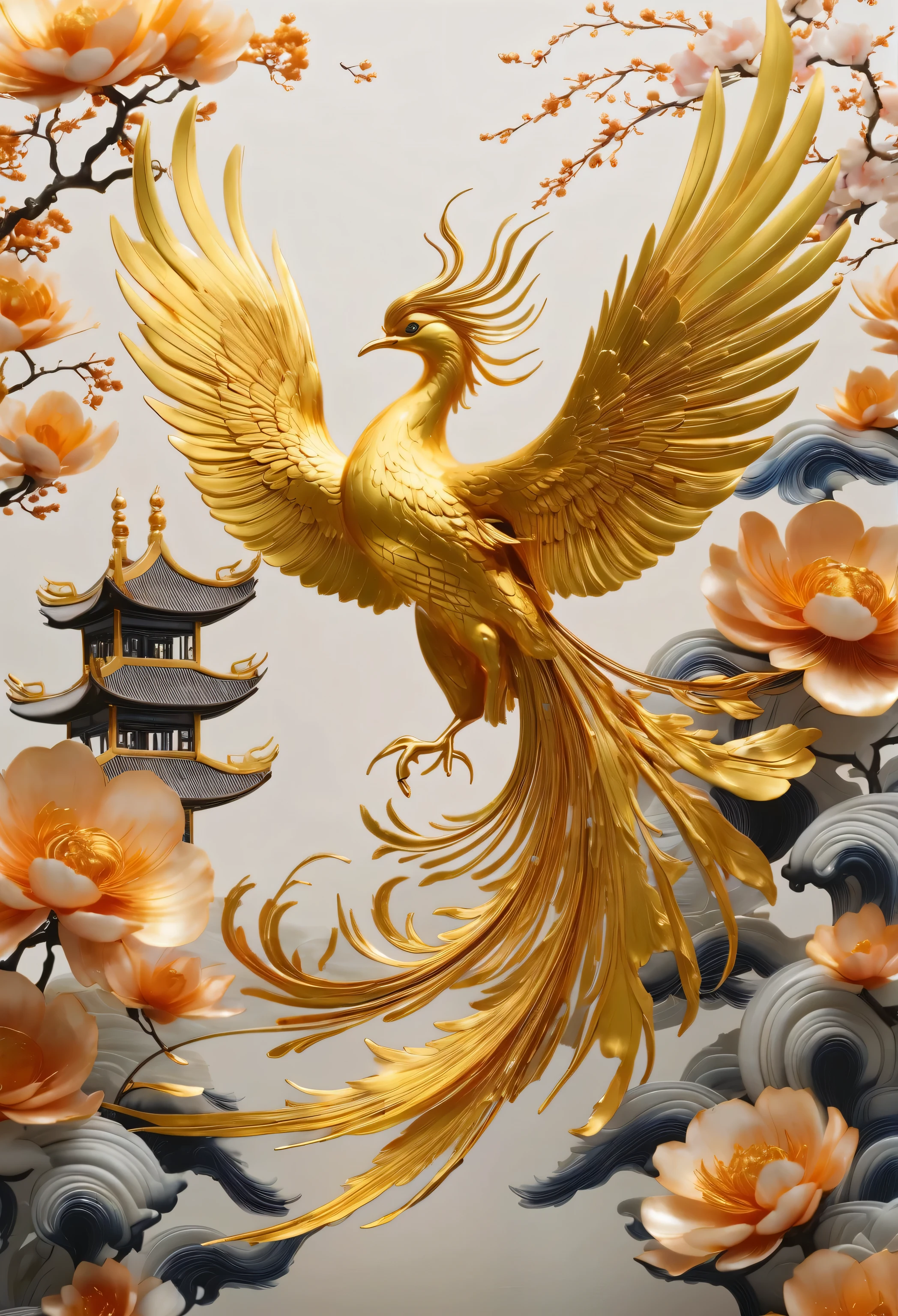 1girl, Gold Leaf Art, goldcarvingcd_xl, jinsixiangyun, traditional, golden, Gold Foil Art, gold leaf,gilded details,shimmering surface,meticulous craftsmanship,rich texture,ornate patterns,hand-applied gold leaf,golden accents,delicate brushwork,reflective surfaces,luxurious finish,breathtaking beauty,meticulous detailing,elegant composition,fine art masterpiece,visual opulence,vibrant colors,glowing golden hue,dramatic contrast,subtle shine,golden radiance,exquisite craftsmanship,gleaming surfaces,richly layered,illumination quality,baroque influences,refined elegance,luminous highlights,rich and regal,unparalleled luxury,artistic magnificence,timeless beauty,self-reflective surfaces,polished luminosity,lustrous appearance,dazzling brilliance,opulent aesthetic,opulent opulence,limitless beauty,decorative embellishments,unmatched elegance,celestial luminosity,heavenly glow,fine brushstrokes,delicate intricacy,detailed precision,exquisite artistry,dazzling exuberance,unparalleled grandeur,luxurious embellishments,illuminating radiance,dynamic texturing