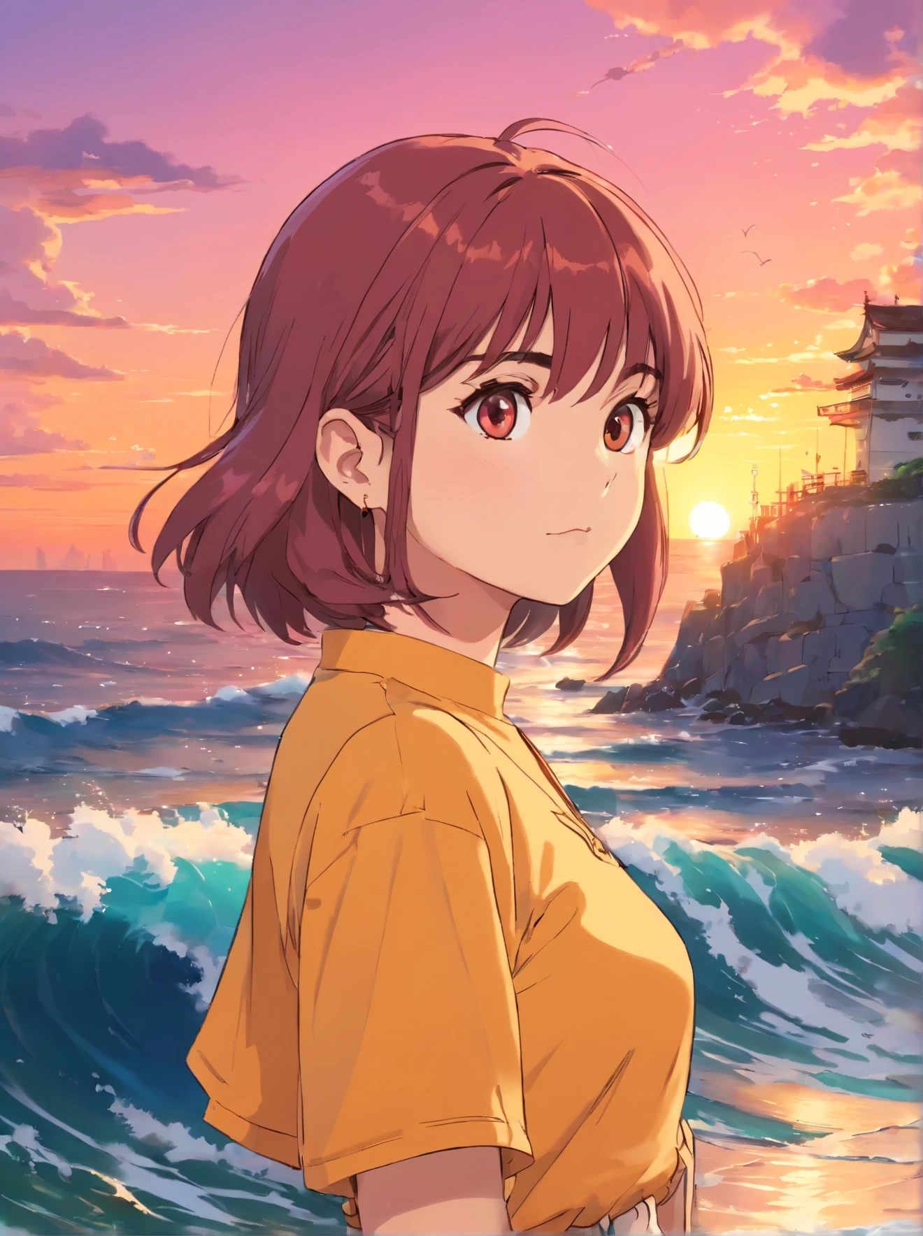 (nvinkpunk: 1.2) (SNTHWVE style: 0.8) VAL1 mk4Supra VAL2, light wave, sunset, complex, highly detailed