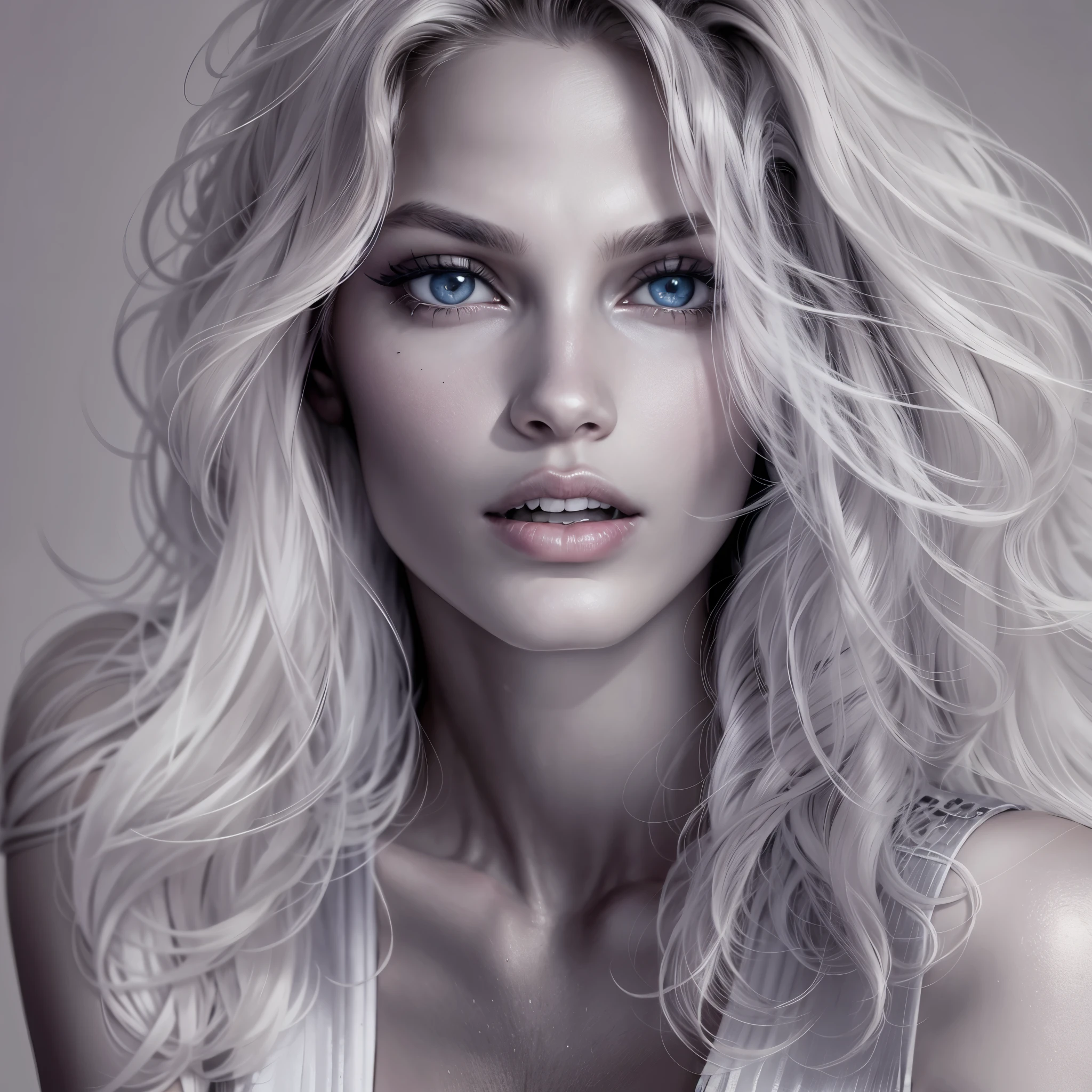 Fernanda Tavares, a supermodel from the 2000s, has the following physical characteristics:
- Her height is 178cm, bust is 86cm, waist is 61cm, hips are 86cm, and shoe size is 25cm.
- Her hair color is blonde and her eyes are blue.
- She has a sharp and modish face, with high cheekbones and a distinct jawline.
- Her style is tall and slender, with attractive curves in her bust and hips.
- She has an edgy and sexy fashion sense, and has been featured in numerous runways and advertisements for brands such as GUCCI, VALENTINO, CHANEL, RALPH LAUREN, MICHAEL KORS, Calvin Klein, Dior, Dolce & Gabbana, Marc Jacobs, Versace, Givenchy, Celine, Victoria’s Secret, and ZARA.
- In 2000, she won Vogue's "Best model of the year" award.