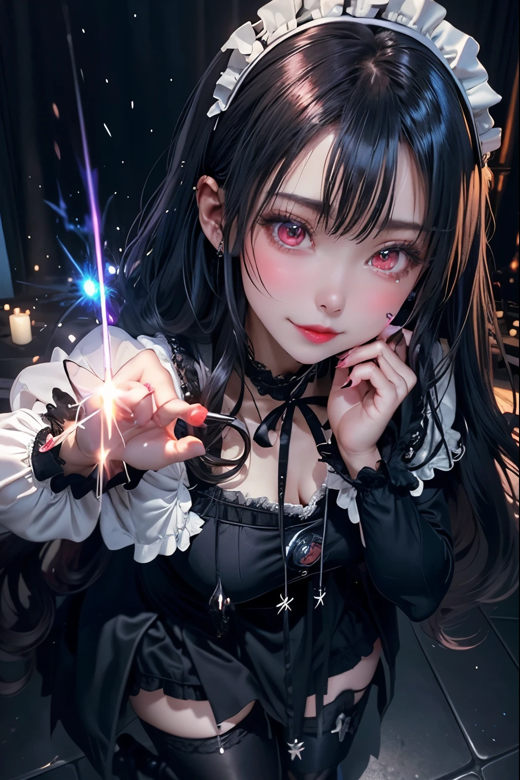 ハードDark Gothicメイク、my sanity、deep night sky、Horror、Black dark eyeshadow、cry、sad、Good skin radiance、Dark Gothicメイク、dark smile、palace、The beauty of fragrance、22 years ago、Expression of intense sexual pleasure、Embarrassed look、Dark Gothic、Obscene language、highest quality、View 5 books、Expression of sexual pleasure in suffering、Drunk face、紫のMaid clothes、Mysterious、Noble、A face that is holding back the toilet、Super sexy、Loving smile、Twin tail hair、jet black ruffle skirt、right blue eye, Left eye is red、Super bewitching pose、Platform Heel Shoes、Heavy makeup、Black lipstick、make the world beautiful、Gothic ta Clothing、A little slimmer、Silver Hair、Long Hair Straight Hair、Cute Gothic Loliress、Beautiful Face、elegant features、Fascinating face、Knee-high socks、Stained glassが背景、Chest glistening with sweat、The room is dark、goth long dress、Bell Sleeves、Wizard Sleeve、decadent look、Sexually excited expression、gothic mode、Glossy thighs wet with water、Thighs that are wet and shiny with oil、Background of a room full of roses、sad表情、Rose Maiden、The embroidery is pink、The costume has pink embroidery、Thigh-high socks、Knee-high socks、Gentle expression、masturbation behavior、Dark black eyeshadow、despicable act、Stained glassと薔薇背景、Wearing black underwear、Black panties、thighs are a little thin、female duo、female couple、i have lesbian friends、hug a girl、A blue lightning bolt glows in his right hand.、Blue electromagnetic waves shine in my hands.、dark church background、Stained glass、black metal world、Dark Castle、Dark Room、Slender body、upright、walk、Are standing、gothic long dresaid clothes、Victorian dresses、Her thighs shine with a lot of sweat、My body is wet and shiny、Lots of glitter on the thighs、sweating、My thighs are sticky from sweating、Sweat glistens on the thighs, The whole body is sweaty and shiny、pretty sweaty、My thighs are sweaty、My thighs are so wet、My thighs are shining with sweat、A large amount of sweat shines all over the body、play the guitar、Legs are slightly slender、Holding a guitar、Live House Background、stage、