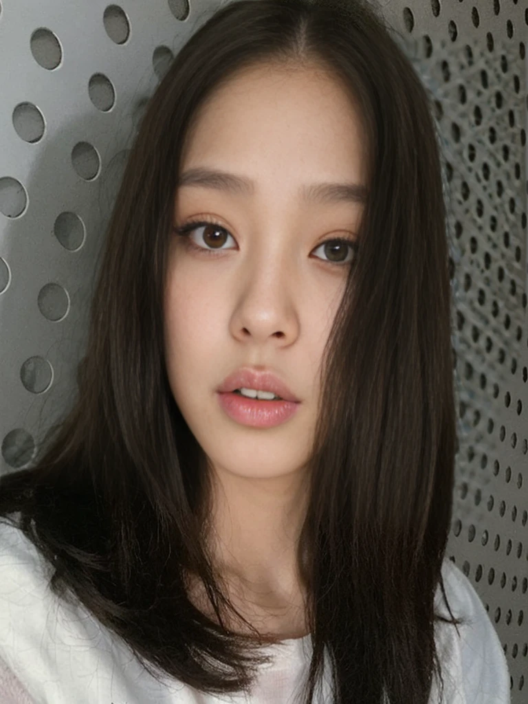 tem uma mulher com cabelo comprido e camisa branca, jennie blackpink, Jaeyeon Nam, heonhwa choe, Jinyoung Shin, jossi do blackpink, young lovely korean face, Lee Ji-eun, Lee Ji-eun, Ulzzang, estacionar a partir de-min, portrait of jossi do blackpink, coreana, parque roseanne de blackpink