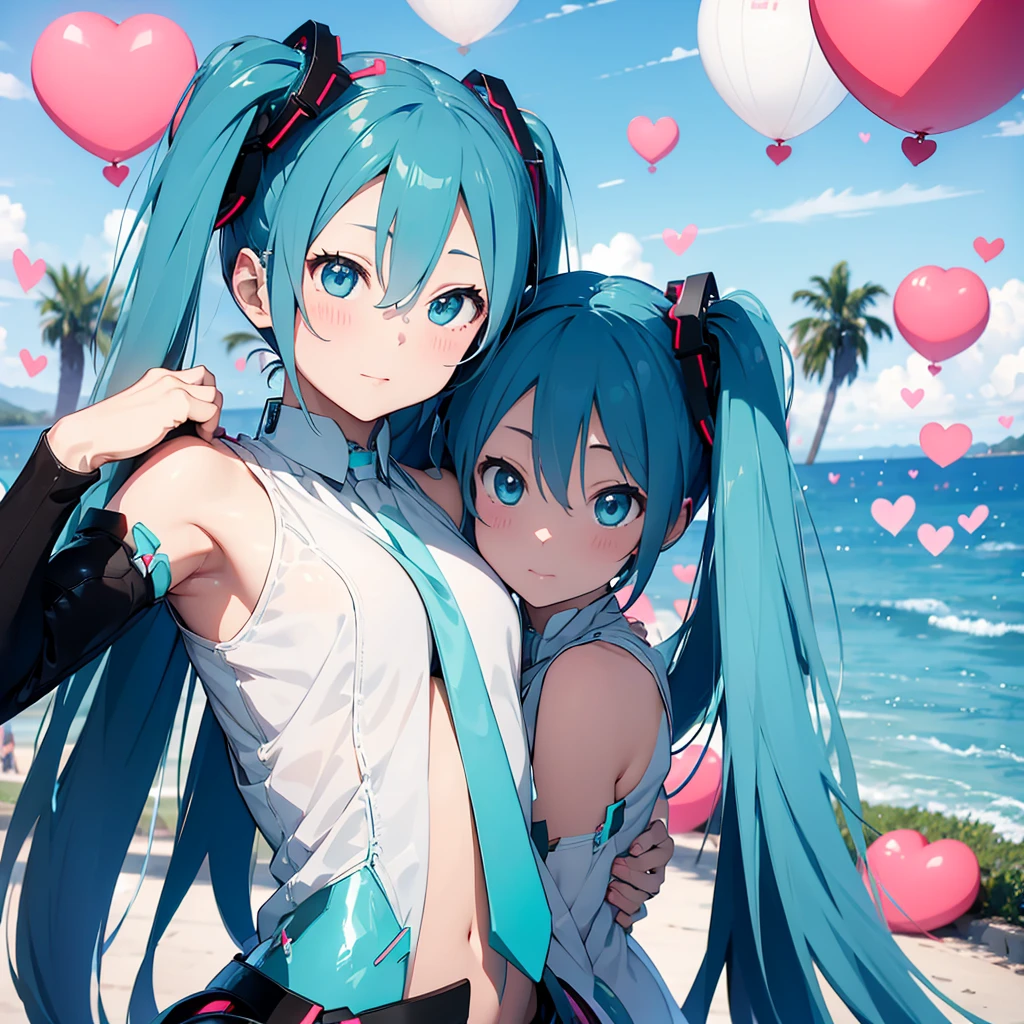 Hatsune miku, mini heart