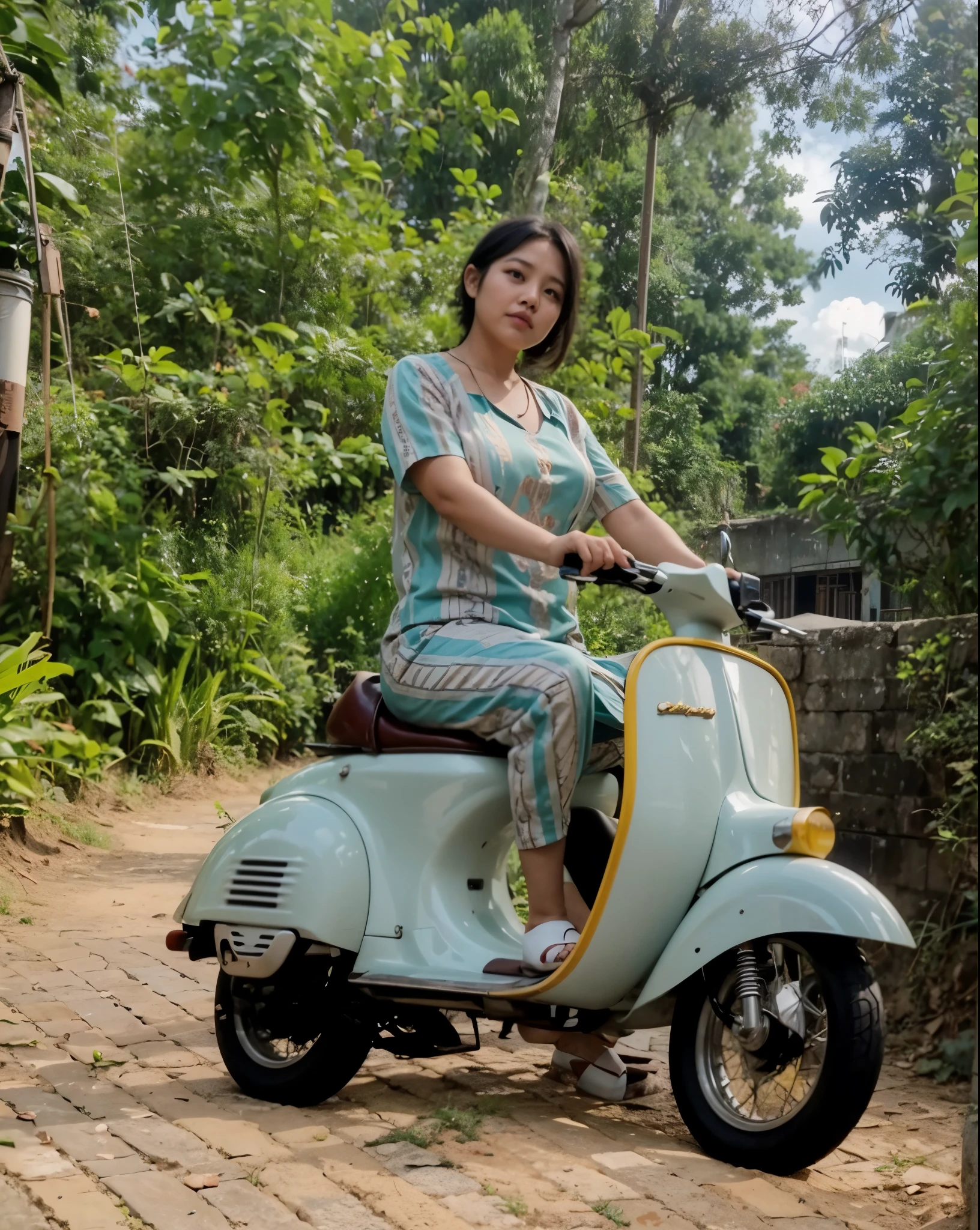 Indonesia woman, , plump,  size plus woman