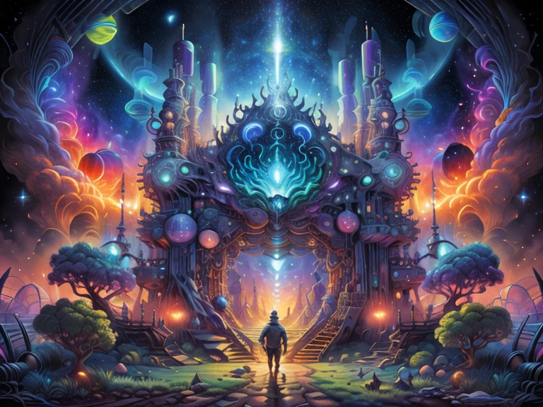 Interstellar Frequencies: Psytrance Voyage