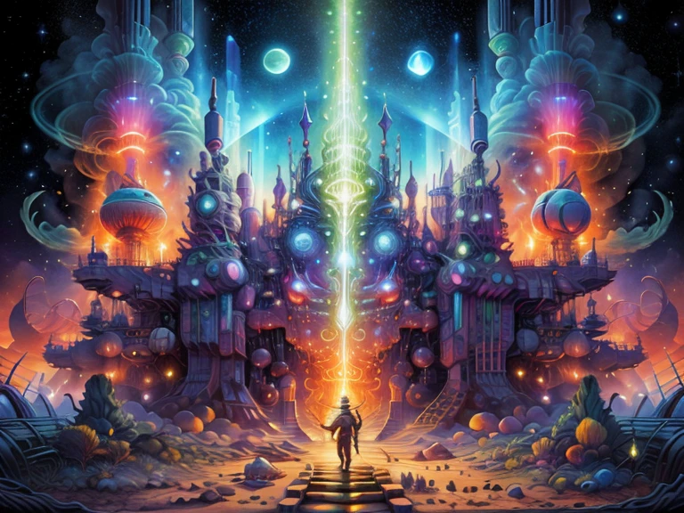 Interstellar Frequencies: Psytrance Voyage