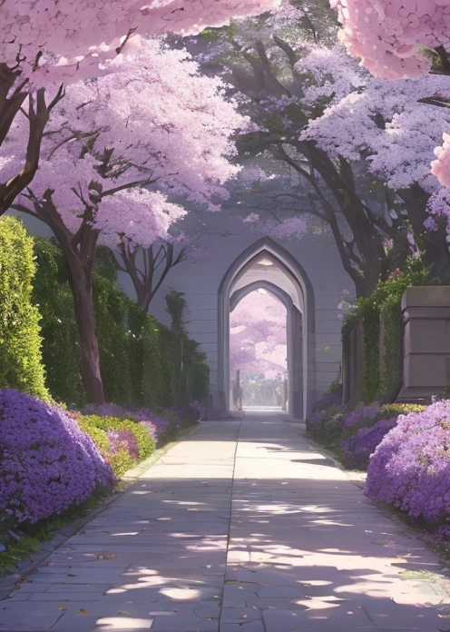 A long walkway lined with purple flowers in the park, Tadashi Nakayama photo, Flicker, creation, Surreal wajji flower, The blossoming road to heaven, Purple flower tree, breathtakingly beautiful trees々, breathtakingly beautiful trees々, Floral Explosion, full bloom, So magical and dreamy, Beautiful Garden of Eden、A long walkway lined with purple flowers in the park, Tadashi Nakayama photo, Flicker, creation, Surreal wajji flower, The blossoming road to heaven, Purple flower tree, breathtakingly beautiful trees々, breathtakingly beautiful trees々, Floral Explosion, full bloom, So magical and dreamy, Beautiful Garden of Eden、Scattered cherry blossom petals、(NSFW:1.3), ((masterpiece)), ((highest quality)), (Super detailed), ((cute)), cute, (Multi-point), ((sexy)), (device), ((very detailed)), 4k, (8k), highest quality, (beautiful)The cherry blossom flurry is very fantastical.。