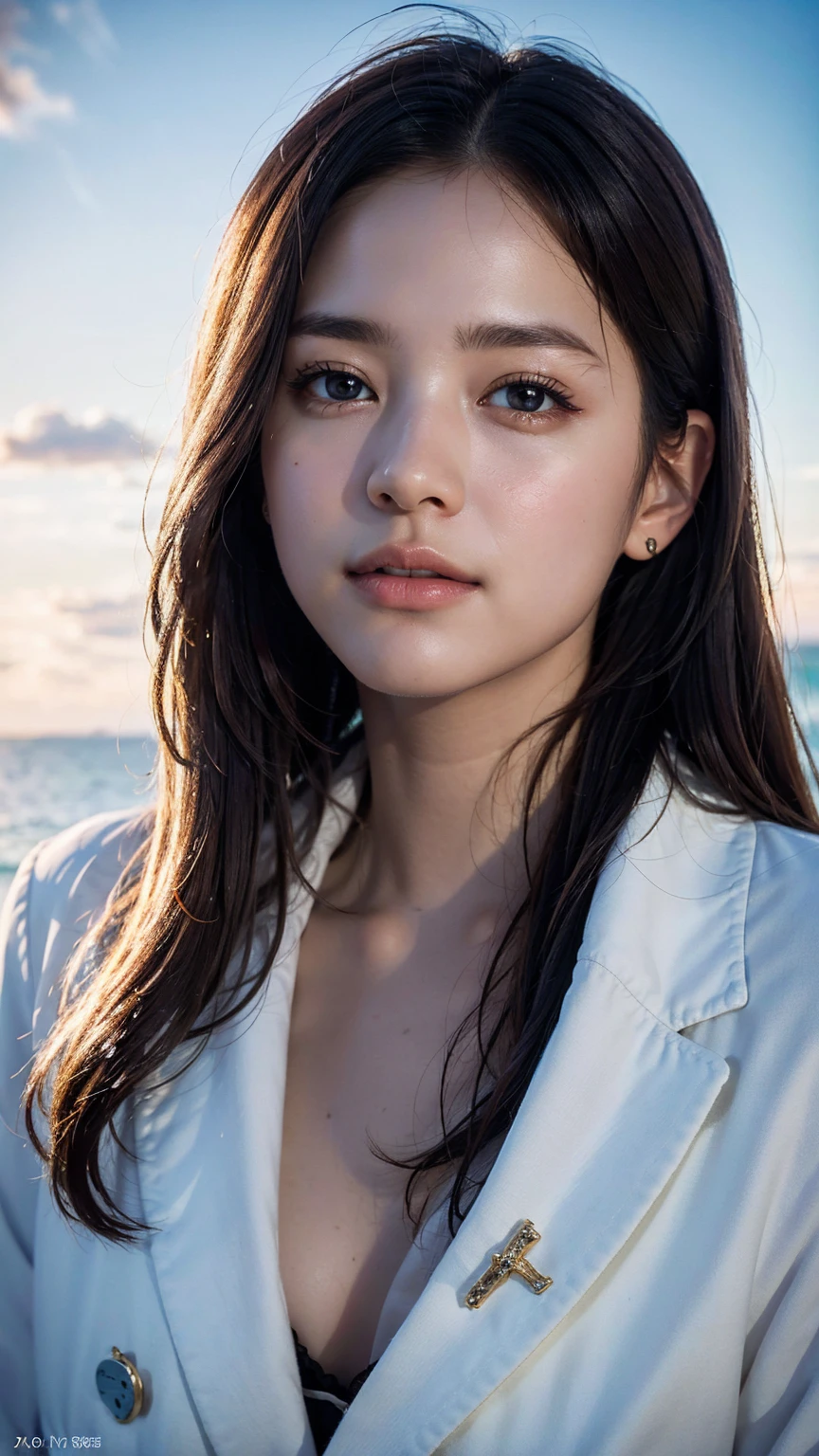 #基本
女の子がphotographのポーズをとっている, ((One Girl)), (((Baby Face:1.2)) + ((cute:1.3))),
#女の子がphotographのポーズをとっている, ((One Girl)), (((Baby Face)) + ((cute)) + 16 years old),
break
#Clothing Accessories
(shiny black leather jacket + White T-shirt + Shiny black leather shorts + Black belt + Shiny black knee-high boots)
break
#Features
((Silver Hair:1.3)), (Curly hair), (Long Hair : Long Hair + Full hair + Hair blowing in the wind + Messy Hair),
(Droopy eyes, blue eyes), (Very small breasts),
break
#background environment
(noon, (Parking lot on a sunlit mountain pass, Large Motorcycle)),
#Facial Expression Pose
((smile), (Astride a motorcycle)),
#composition
((To the camera, Focus from below, Cowboy Shot)),
break
#Body parts elements Slim figure,
(Detailed Hair, Beautiful Hair, Shiny Hair),
(double eyelid, Long eyelashes),
(Expression of fine eyes, Beautiful and delicate eyes, Sparkling eyes, Eye Reflexes, Glitter Eyeliner),
(Human Ear),
(Beautiful Nose, Thin Nose),
(Glossy Lips, Beautiful Lips, Thick lips, Glossy Lips, Natural Cheeks),
(Detailed face, Symmetrical facial features),
(Detailed skin, Textured skin, Beautiful Skin, Glowing Skin),
break
#Quality Image Quality Common
(((Highest quality)), ((masterpiece)), ((Very detailed))), ((High resolution)), ((16K,1080P)),
(Anatomically correct), (Realistic), (3DCG),
#Quality image illustration
((comics, anime)), CG illustration,
#Quality image quality realistic
#(photo-Realistic:1.37), (Photorealistic), ((RAWphotograph)), (photograph),