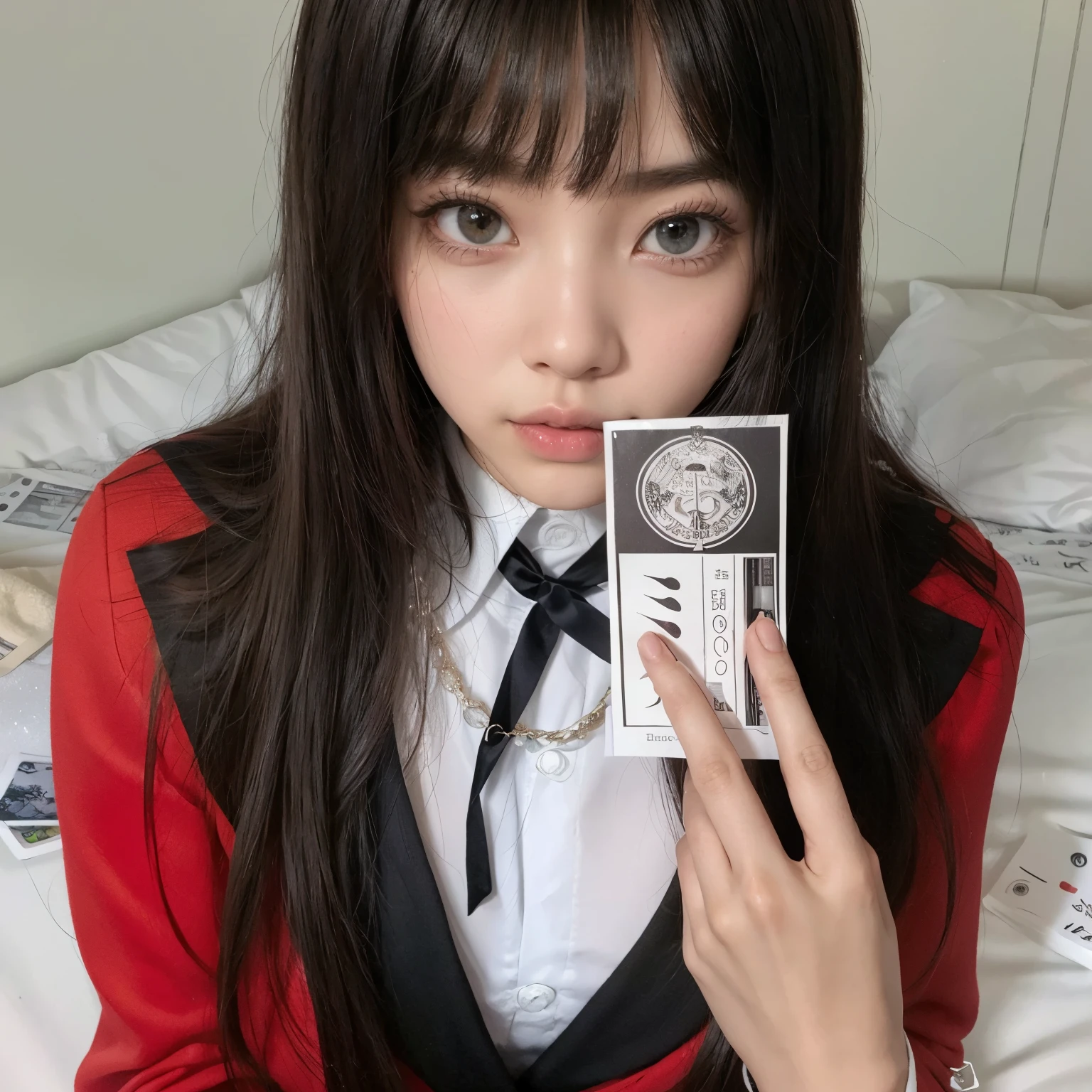 ((Maximum quality、obra-prima:1.2、8k、porate、Fotografia realista、Belo escurecimento brilhante))、(((Mulher adulta linda e encantadora)))、Corpo suave e perfeito、((Cabelo casual、F-cup、uniforme escolar  japonesa))、‎Classroom、tables are lined up、sorridente、The whole body is reflected , Kim Jennie, Jennie blackpink, idol jennie do blackpink 