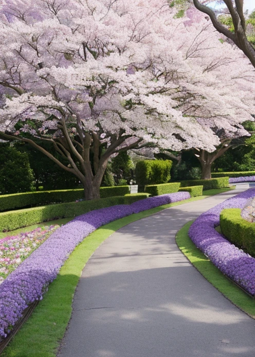 A long walkway lined with purple flowers in the park、Photo by Masashi Nakayama、Flicker、creation、Surreal Wadi Flowers、The path to heaven in bloom、Purple flower tree、Breathtakingly beautiful trees々、Breathtakingly beautiful trees々、Floral Explosion、full bloom、So fantastic and fantastic、Beautiful Garden of Eden、A long walkway lined with purple flowers in the park、Photo by Masashi Nakayama、Flicker、create、Surreal Wadi Flowers、The path to heaven in bloom、Purple flower tree、Breathtakingly beautiful trees々、Breathtakingly beautiful trees々 々、Floral Explosion、full bloom、Very fantastic and fantastic、Beautiful Garden of Eden、Scattered cherry blossom petals、(NSFW:1.3)、((masterpiece))、((highest quality))、(Super detailed)、((cute) ))、cute、(Multipoint)、((sexy))、(device)、((Very detailed))、4k、(8k)、highest quality、(beautiful)The cherry blossom storm is so fantastical。 々new light、Translucent white skin and beautiful swimsuit marks、garden style、Powerful footage shot from below、Shooting from below(must)、M-shaped legs、