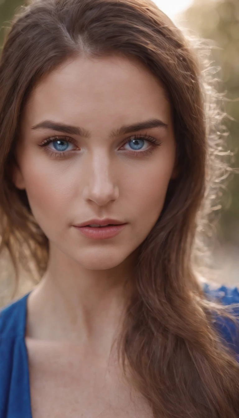 blue eyed 19 year North Macedonia hot girl