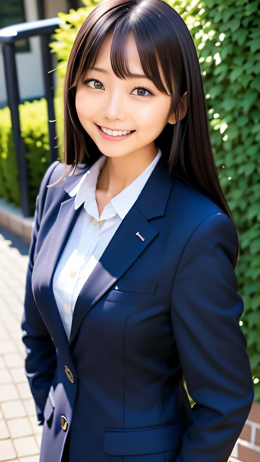 Alafed asian woman in business suit posing for photo, Japanese girl , A shy smile, Girl in suit, Chiho, Girl in suit, wearing Japanese , Takano Aya color style, , High , Girls&#39; , Japanese , Japanese Girls, Japanese model, inspired by Yuki Ogura, Lee Ji-eun, School Blazer