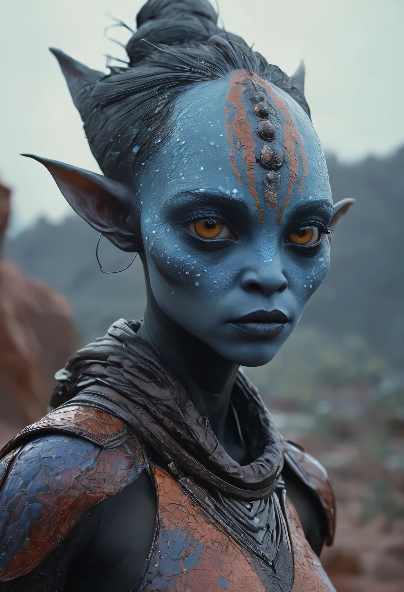 full-body-shot,Very tall , who can't fly,Cinematic, Technicolor,natural skin textures, hyper realisitc, hyper detailed,Extremely detailed,High contrast,Realistic,Cleavelandite goblin, back view,full body length,evil ghost,Hobgoblin Obsidian, Gunavor ,full-body-shot,niobium Manganite The Alien Entity, babychild, wants eat,survival in criminal city of future,Cinematic,soft colors, Technicolor,natural skin textures, hyper realisitc, hyper detailed,Extremely detailed,High contrast,Masterpiece,Realistic,Ultra Detailed, intricate details,realistic humid leather,extremly intricate,Epic Realistic, cinematic style,irina yermolova,high contrast,hdr,extremely detailed, [deep night landscape],masterpiece,intricate details,faded,eyes extremely detailed, high detailed eyes,8k resolution,RAW,retina, Nikon Z9,full body length,niobium goblin,native irish,pretty face,eyebrow up,full body shot,ominous landscape,niobium gray atmosphere,by art Simon Stalenhag,Nicola Samori,(((Wangechi Mutu))),prime colors,urban,extremely detailed,masterpiece,intricate details,faded,eyes extremely detailed, high detailed eyes,4k resolution,RAW, Nikon Z9,scary village,stalker,Bagan of Myanmar,ahsoka tano
