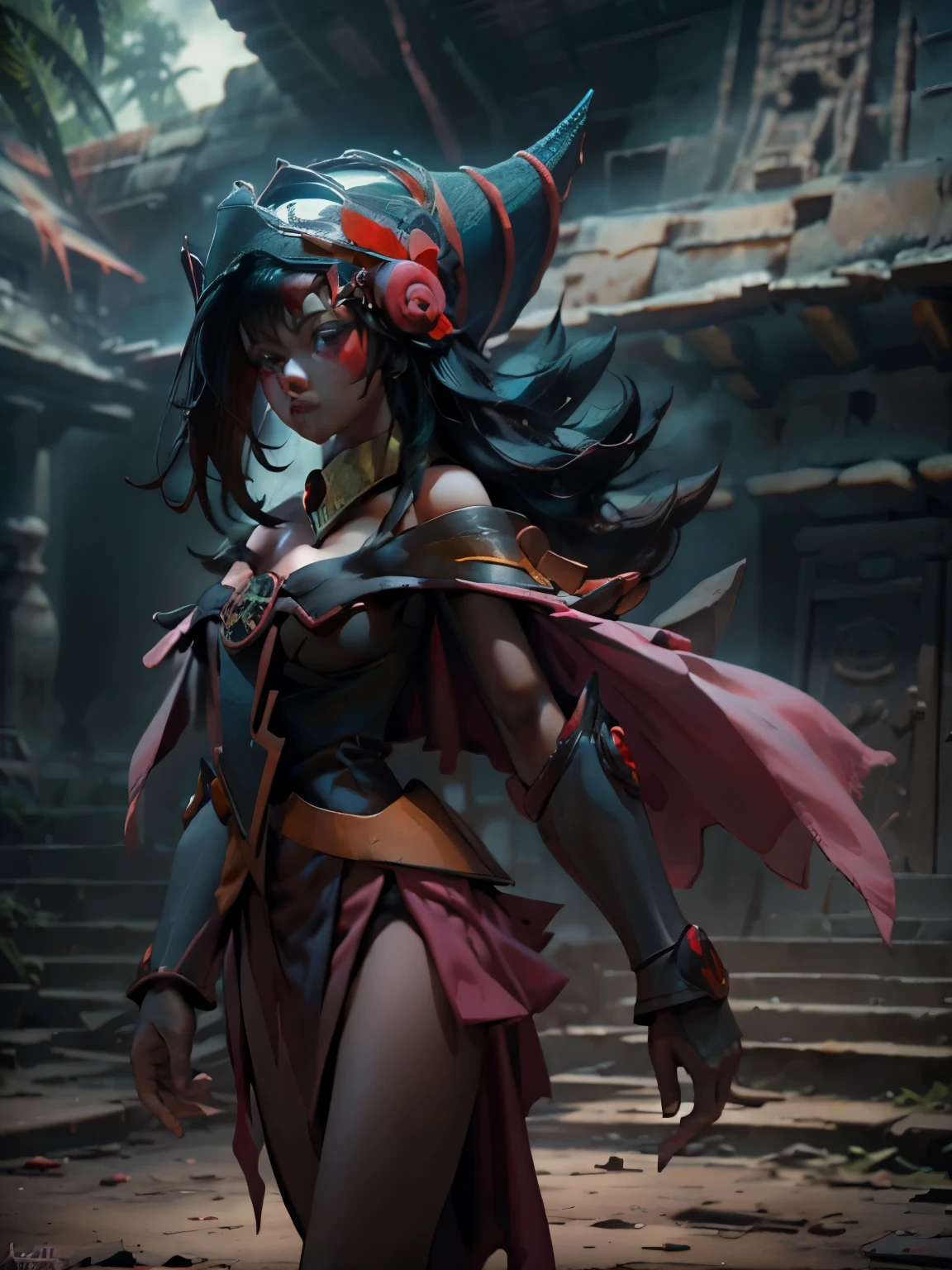 change background cyberpunk indian sexy girl, beautiful face, no bra, medium Breast, smiling, ultra realistic, 8k