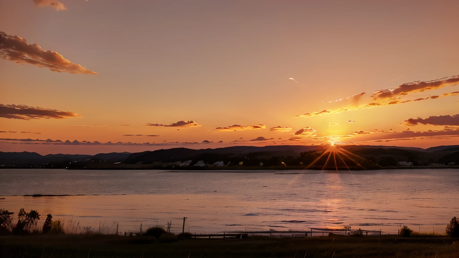sunset over a lake, the most beautiful sunset, pink sunset, redpink sunset, pink golden hour, pink sunset hue, sunset in the background, summer sunset, real sunset, sunset time, sunset in background, beautiful sunset, large twin sunset, beautiful sunset glow, sunsetting color, sun setting in the background, sunset glow