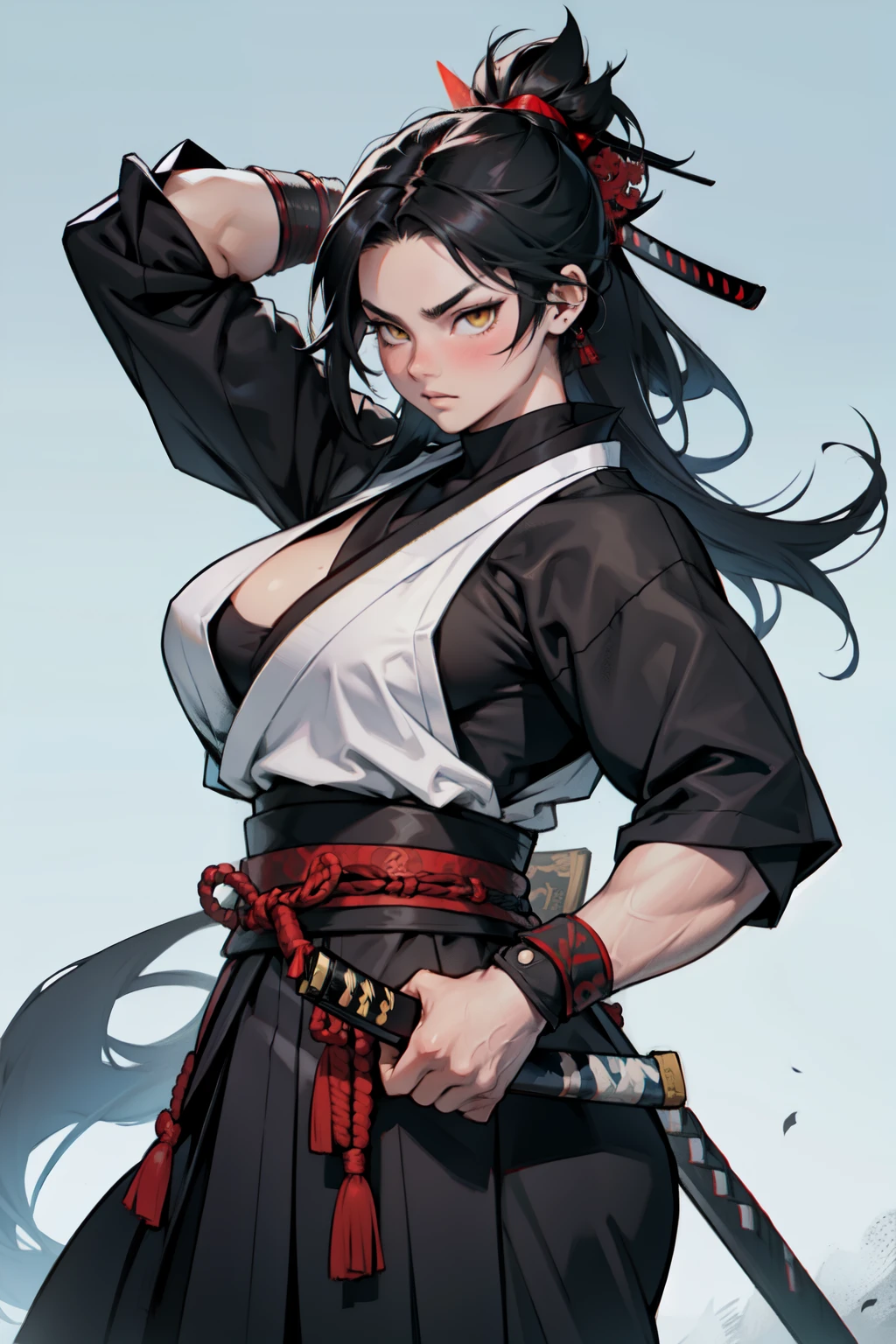 ((girl muscular thick)) pale skin black hair ultra detailed eyes huge large breasts toned body embarrassed blush very long hair yellow eyes samurai samurai samurai samurai samurai samurai samurai samurai samurai samurai samurai samurai samurai samurai samurai samurai samurai samurai samurai samurai samurai samurai samurai samurai samurai samurai