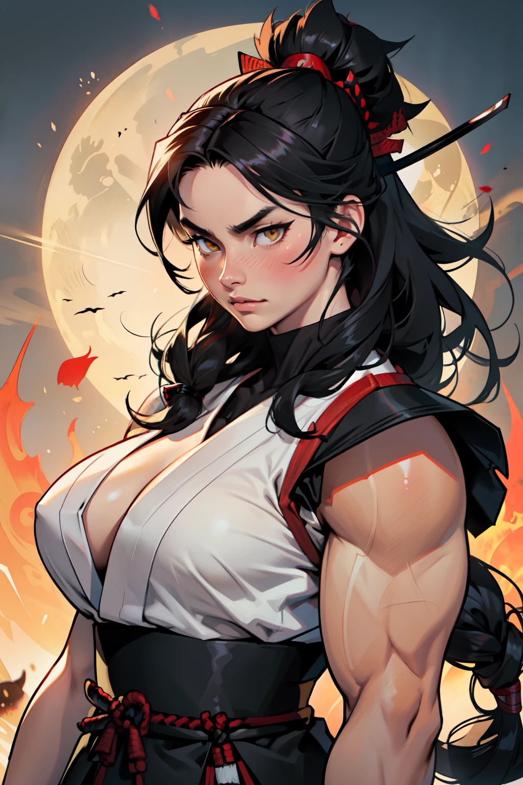 (cowboy shot), (masterpiece), (best quality:1.0), (ultra highres:1.0), highly detailed face and eyes,
BREAK,
BoaHancockV2, black hair, long hair,
belly dance costume, red clothes
BREAK, flowers in background, stars in background
gorgeous view