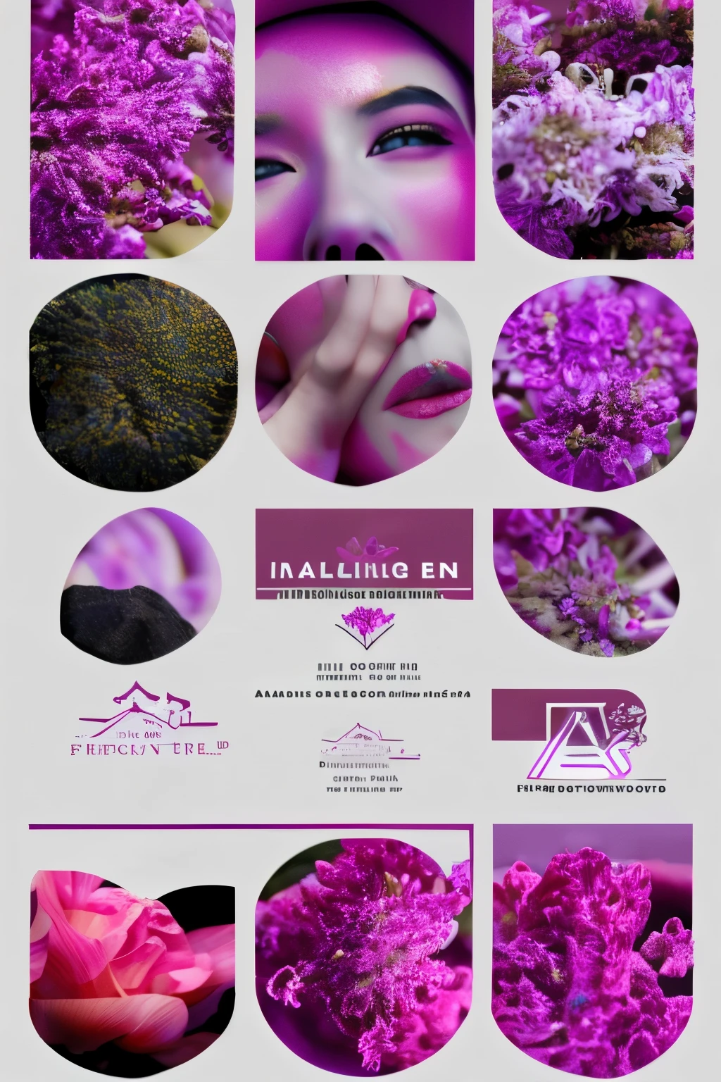 logo lavender makeup