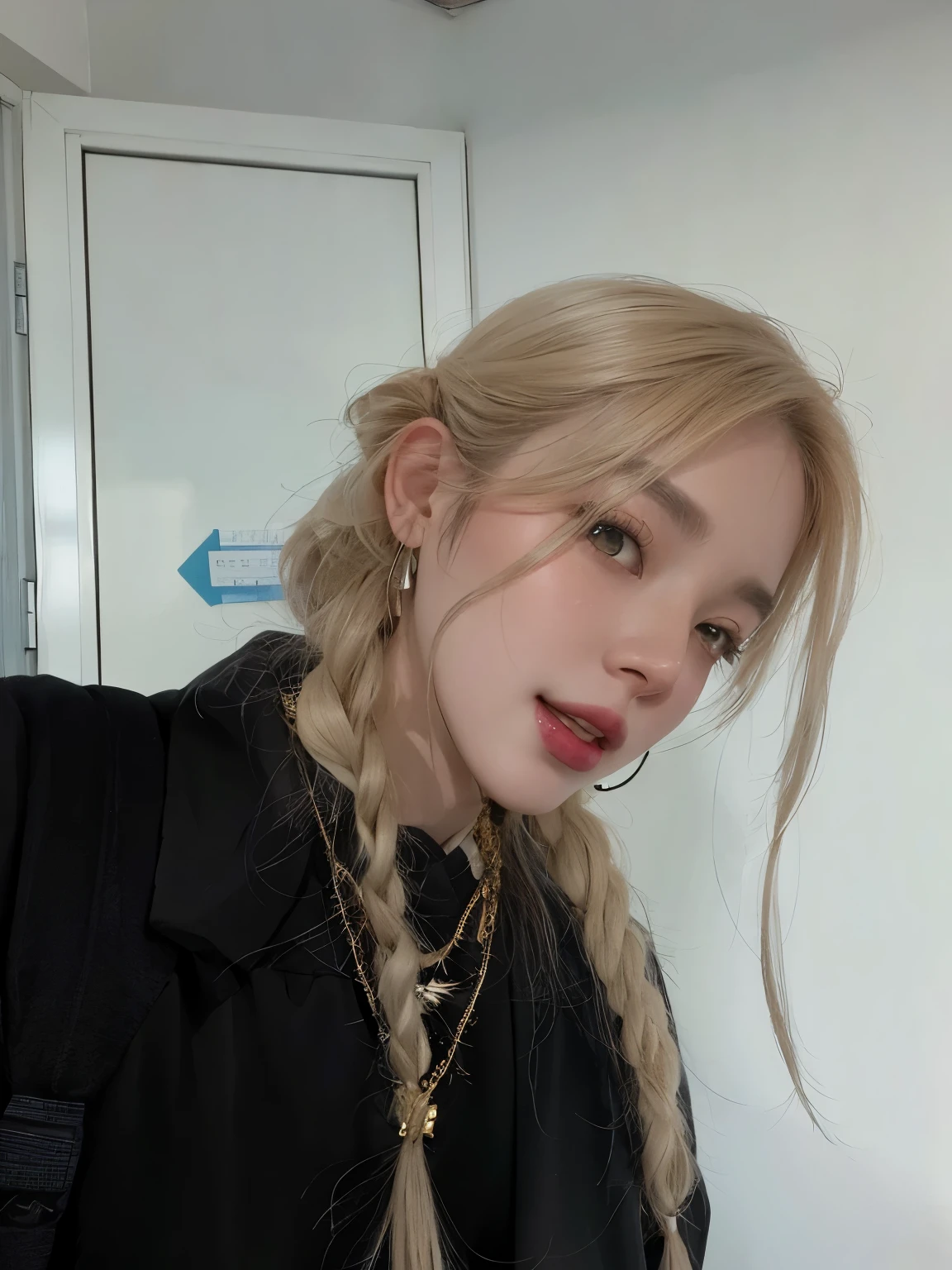 Mulher coreana loira