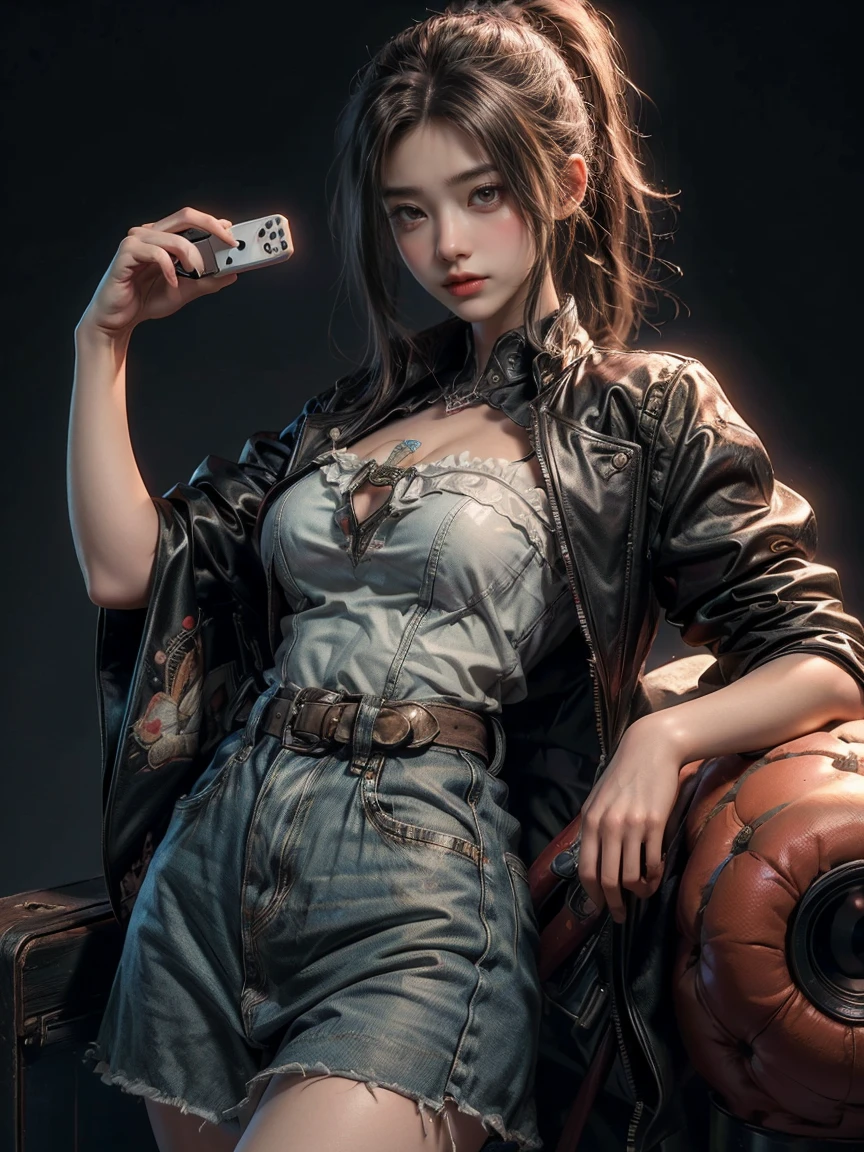 ((Obra maestra, of the highest quality, Maximum image quality, high resolution, fotorrealista, foto cruda, 8k)), Juego Retro, Nintendo, SEGA, namco, CAPCOM,