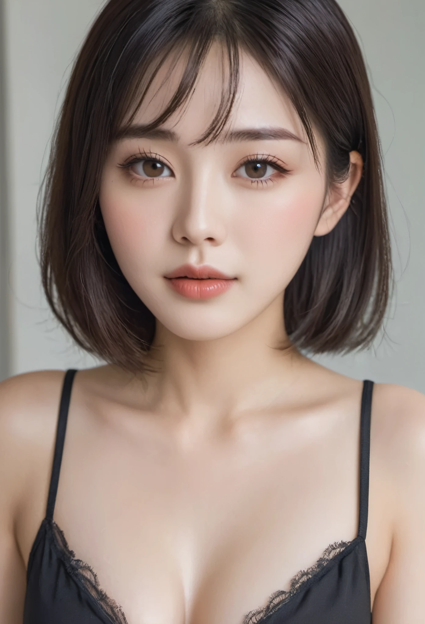 (Excellent photo of a beautiful Japanese Lady),
((highly detailed, best quality)),(photorealistic:1.2),8k,(absurd resolution, ultra high resolution),perfect anatomy
(1girl),(26yo),BREAK,
(full body),looking at viewer,
((beautiful detailed eyes)),(thick eyebrows),low eyebrows,straight eyebrows,(brown eyes),
(cry),(surprised),((blush)),(super detailed skin),
(parted lips:1.2),(thick lips:1.3),(glossy lips),(lipstick),(eyeshadow),(black medium hair),(wide forehead)
BREAK,
(armpit hair:1.3),(pubic hair:1.4),(small breasts:1.5), (erect nipples),(topless:1.4),(medium body)
(swimsuit),((cloth bulge)),erection under clothes,
(outside)