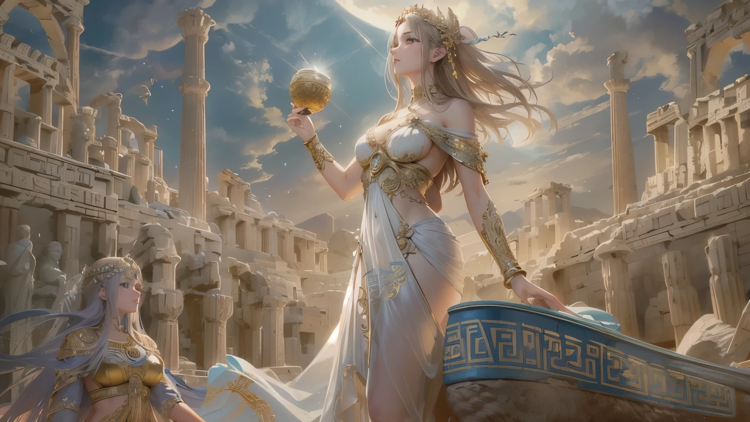 ((highest quality)),(Ultra-high resolution),(Very detailed),(Detailed Description),((The best CG)),(A masterpiece),Ultra-precise art,amazing drawing art,(Fantasy art with intricate detail:1.5),