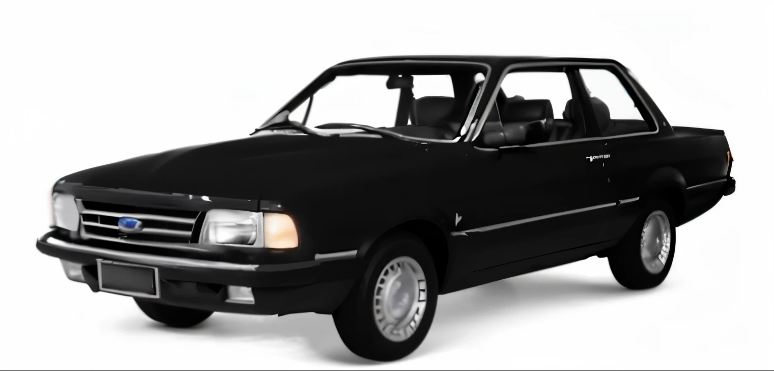 Ford Del Rey, cor preto, contraste perfeito, alta nitidez, ultra detalhada, High definition, 8k