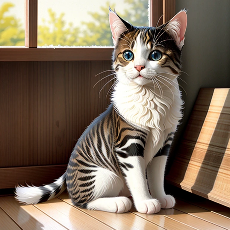 Cute a cat