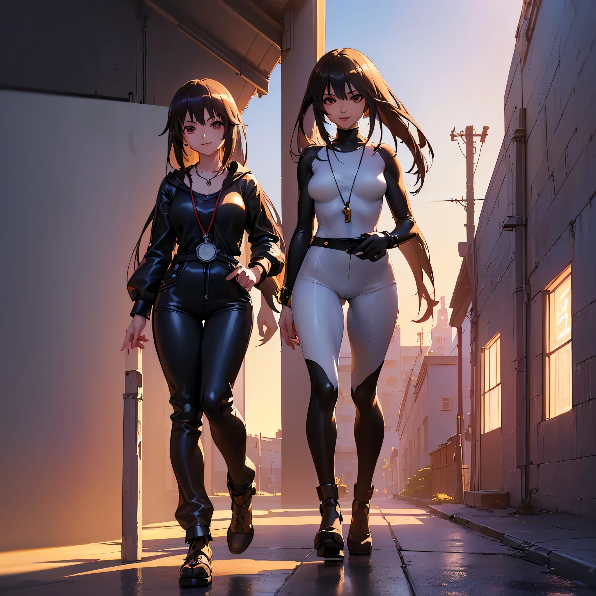 ((Final Fantasy (Yuna), (young girl, , full body, naked body, dark hair, light skin, scarlet lips, smile; black, expressive playful eyes, long eyelashes)). ((Anime girl with brown hair hair and white dress with necklace, beautiful character painting, soft anime computer graphics, realistic anime art, beautiful anime woman, Cyberpunk, futurism, tight jumpsuit, anime girl rendering, Makoto Shinkai and Artgerm, realistic 3D anime style, anime realism style, digital art in anime style, beautiful anime girl)), (style, very beautiful young girl)). ((High quality, masterpiece)).very sexy