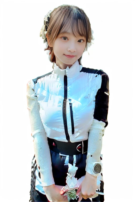 highest quality, concentrated, Soft Light, Black Hair, (Japanese)), (blouse), (((front, Young Face))), (Depth of written boundary), Ultra-high resolution, (Realistic: 1.4), RAW Photos, Upper Body,astrovest