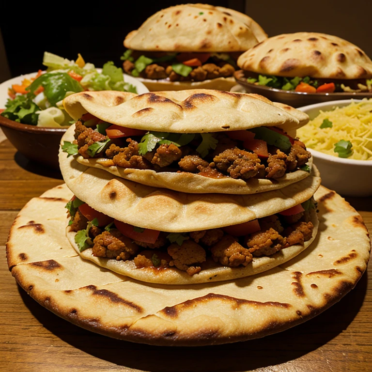 Mexican food, a gordita, what does it take?.  