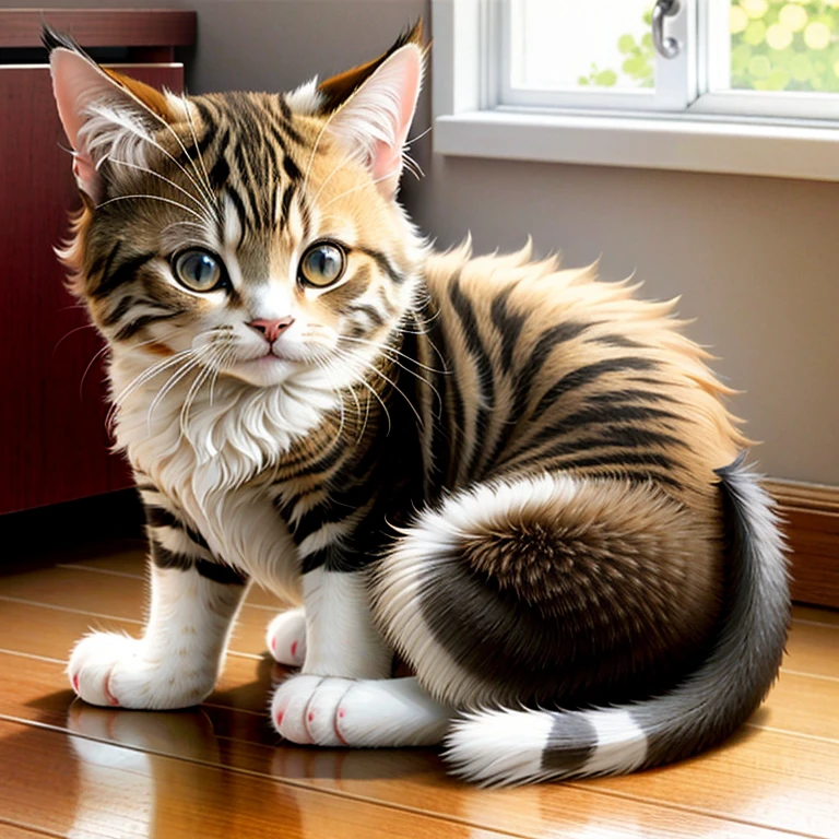 Cute a cat