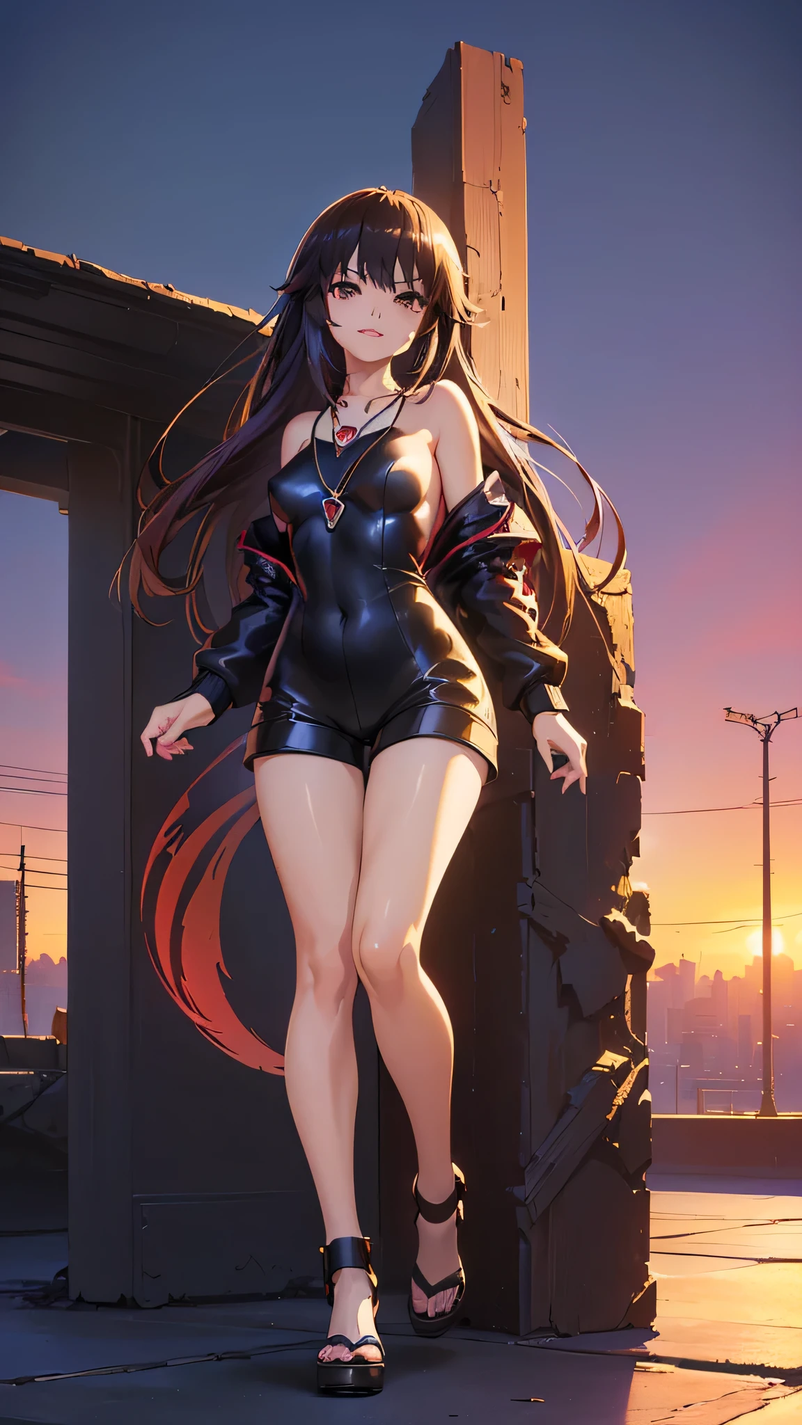 ((Final Fantasy (Yuna), (young girl, , full body, naked body, dark hair, light skin, scarlet lips, smile; black, expressive playful eyes, long eyelashes)). ((Anime girl with brown hair hair and white dress with necklace, beautiful character painting, soft anime computer graphics, realistic anime art, beautiful anime woman, Cyberpunk, futurism, tight jumpsuit, anime girl rendering, Makoto Shinkai and Artgerm, realistic 3D anime style, anime realism style, digital art in anime style, beautiful anime girl)), (style, very beautiful young girl)). ((High quality, masterpiece)).very sexy, 75% nsfw