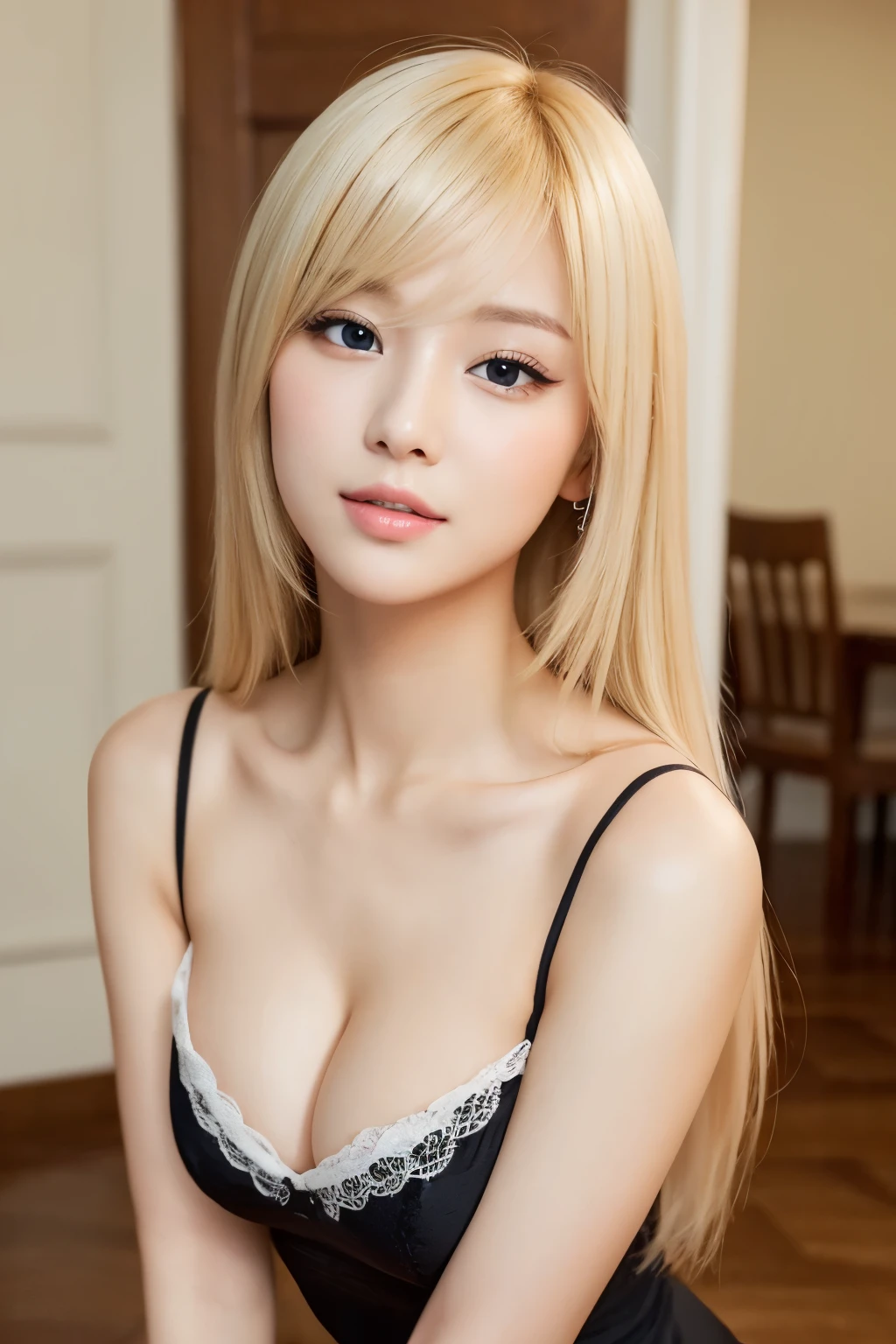 beautiful girl、cute、sexy、Alluring、Reality、Best Quality、Blonde