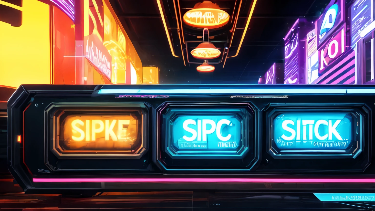 'sickoptic', text, sens serif font, neon Logo text sickoptic