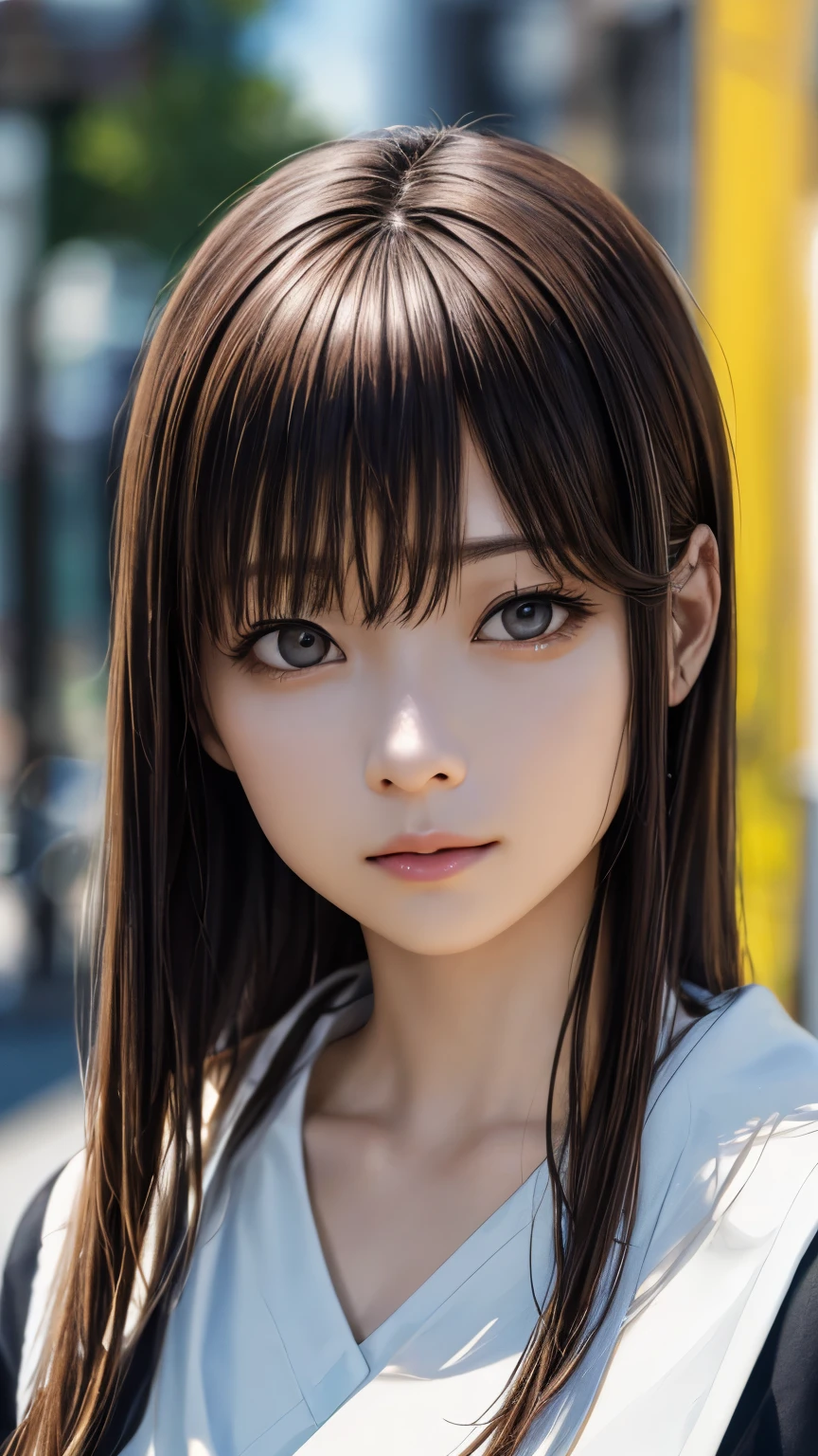 (hig彼st quality、8k、32k、masterpiece)、(Realistic)、(Realistic:1.2)、(High resolution)、Very detailed、Very beautiful face and eyes、1 girl、Round and small face、Tight waist、Delicate body、(hig彼st quality、Attention to detail、Rich skin detail)、(hig彼st quality、8k、Oil paint:1.2)、Very detailed、(Realistic、Realistic:1.37)、Bright colors、full body shot