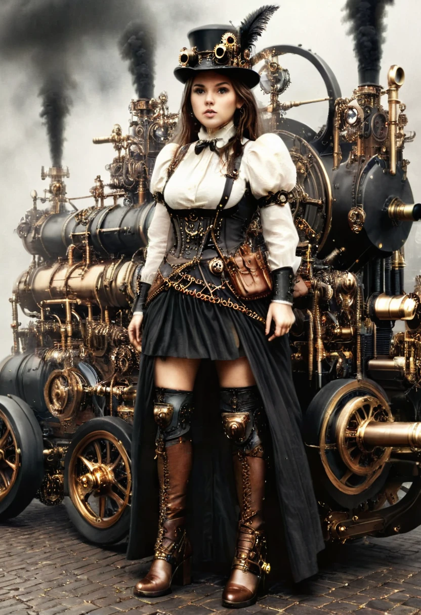 Steampunk girl