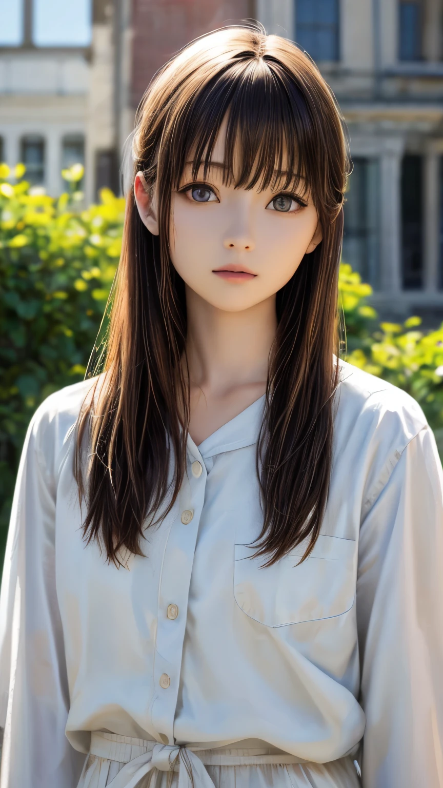 (hig彼st quality、8k、32k、masterpiece)、(Realistic)、(Realistic:1.2)、(High resolution)、Very detailed、Very beautiful face and eyes、1 girl、Round and small face、Tight waist、Delicate body、(hig彼st quality、Attention to detail、Rich skin detail)、(hig彼st quality、8k、Oil paint:1.2)、Very detailed、(Realistic、Realistic:1.37)、Bright colors、full body shot
