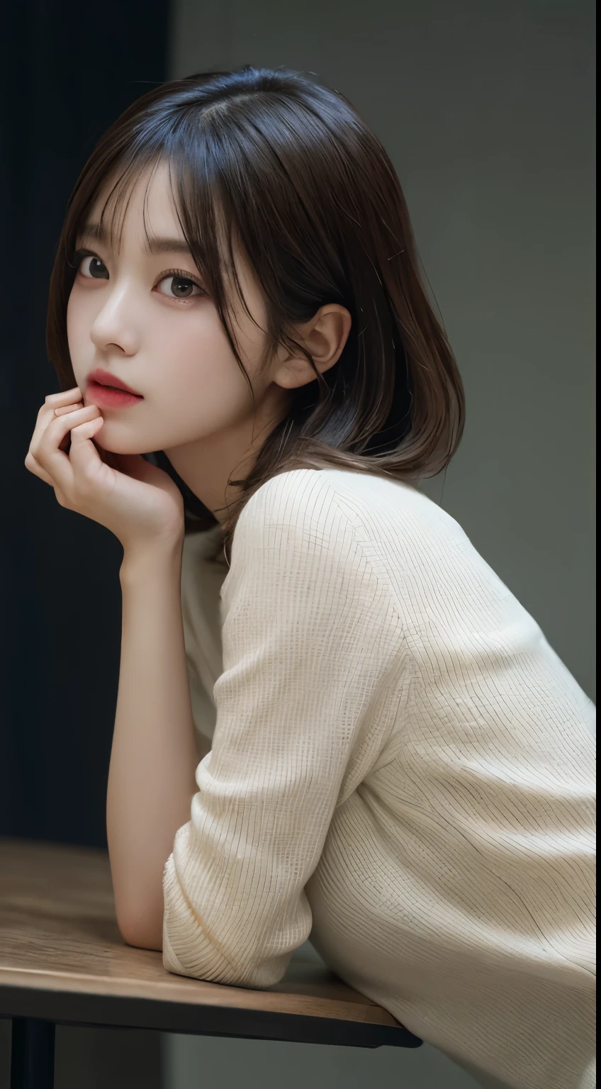 Tabletop, highest quality, figure, Very detailed, In detail, High resolution, 8k wallpaper, Perfect dynamic composition, Beautiful fine details, Natural Lip
