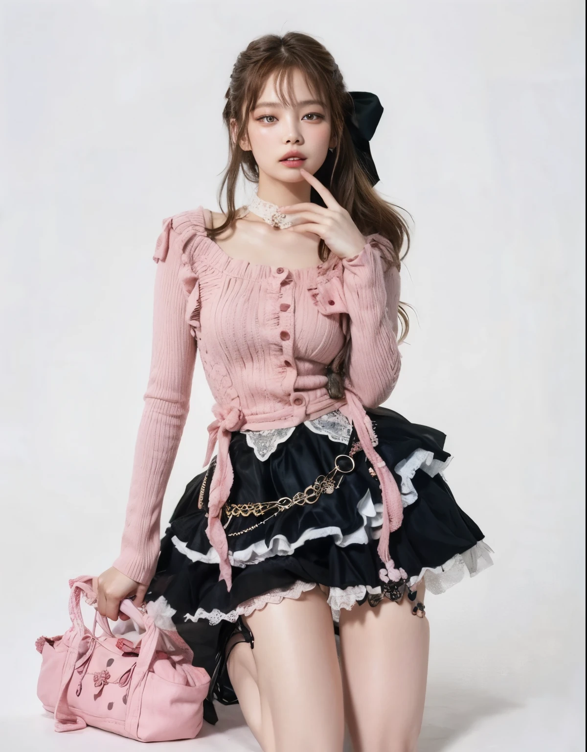 Jennie bp com rosto detalhado