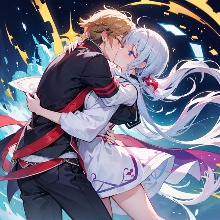 Magical kiss.