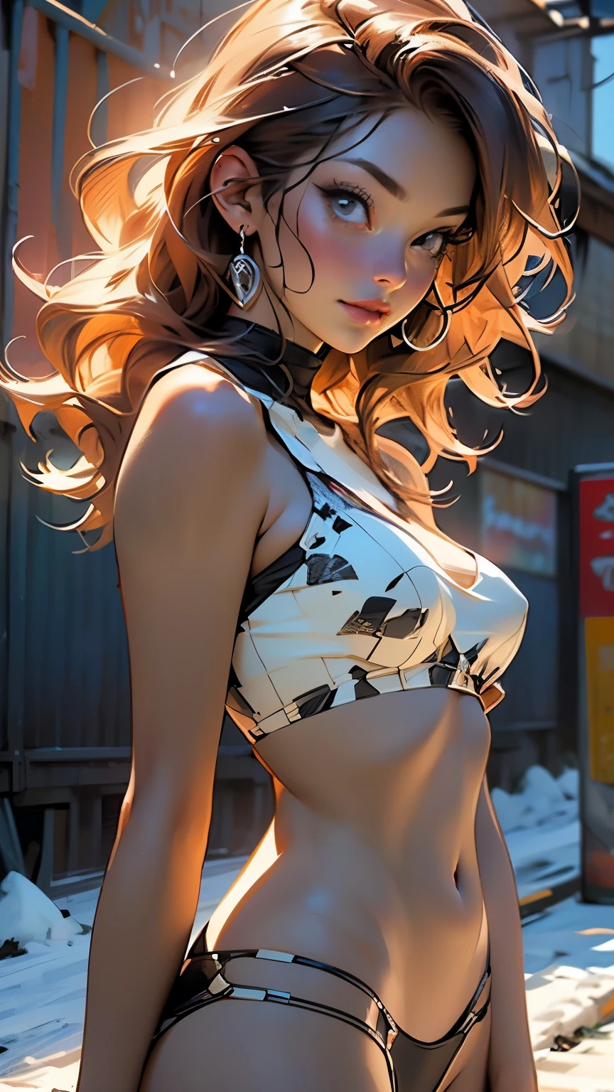 1girl,fantastic, full body,((beautiful)), (very precise detailed),(centered,scale to fit dimensions,Rule of thirds),water,(Glossy winter ornaments),highres,sharp focus,(ultra detailed,extremely detailed),(photorealistic artwork:1.37),(extremely detailed CG unity 8k wallpaper),(((vibrant colors,vibrant theme))),(intricate),(masterpiece),(best quality),artistic photography,( photography taken by sldr),(intricate background),perfect rendered face,perfect face details,realistic face,photo realistic,((intricate detail)),(((realism))),orange hair, big breasts, bikini, micro bikini, cow print
