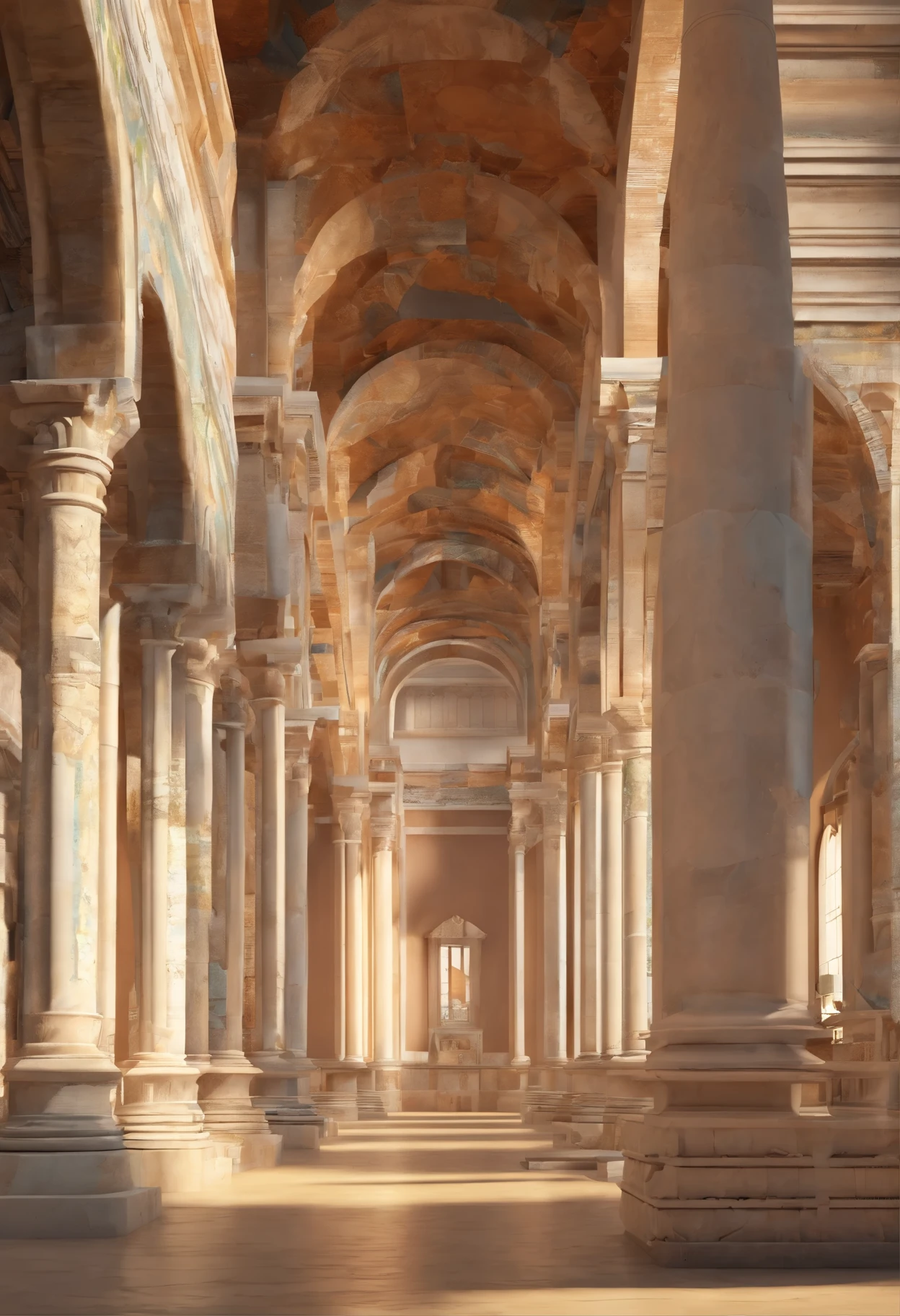 Structural differences between the Christian basilica and the Roman basilica