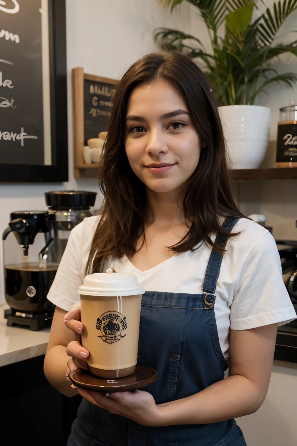 Logo of a company that sells coffee, tonalidade azul marinho, company name is cafezinho