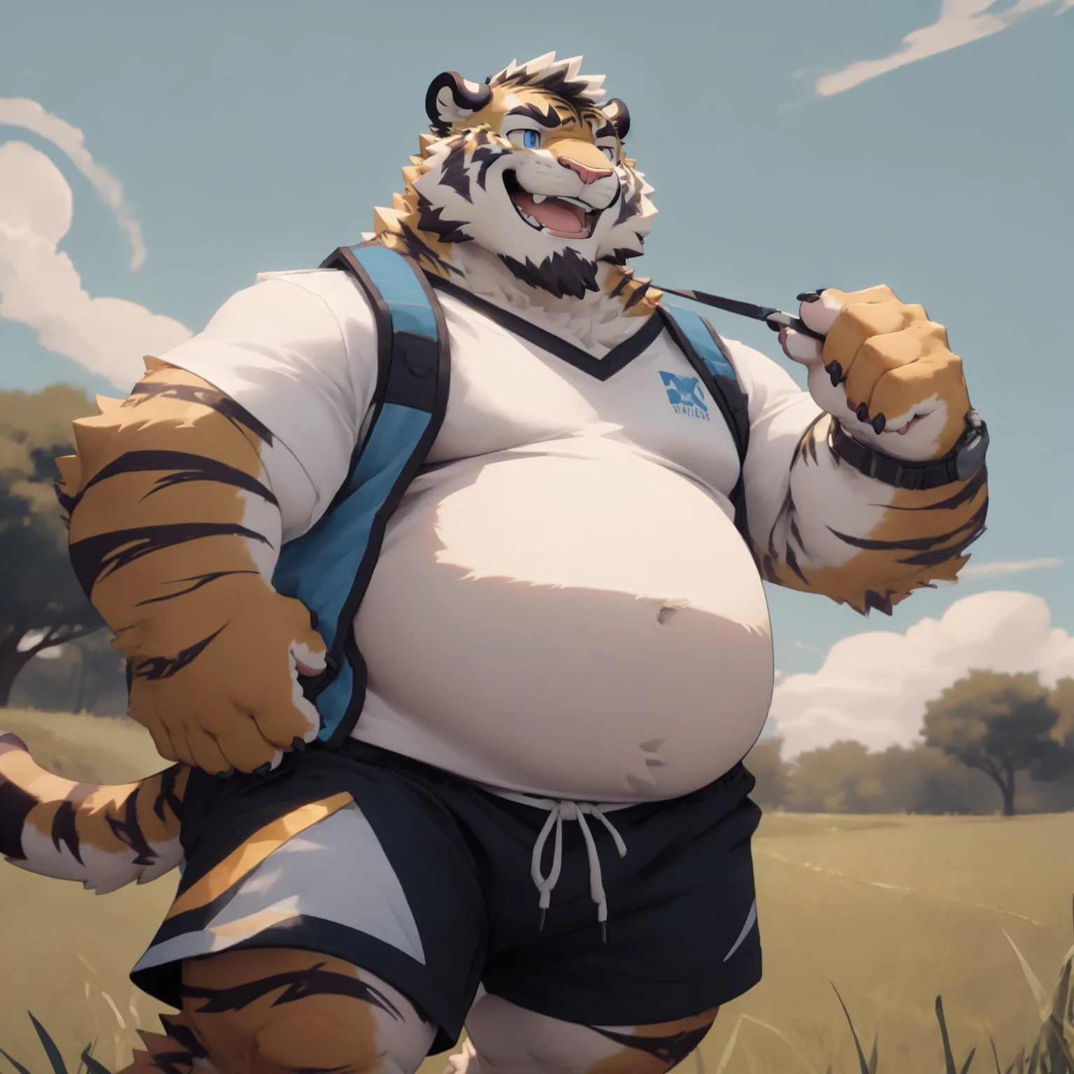 (((masterpiece, high quality, be familiar with, 64K,32K,16k,8K, 4K, High resolution)),(((There is an obese tiger(bill) ケモノがat the parkわいせつ行為をしている))),(((at the park, Exhibitionist, foreskin mini micro penis))),((chubby belly:1.2)), he fantasized about naughty things, his pants were soaked with cum, (((fluffy testicles))),[by Dagasi|Ancesla], [Written by Foxoff|personalami], [Written by Einschelm|Tom_Fischbach],((Genital juice oozing from pants:1))
